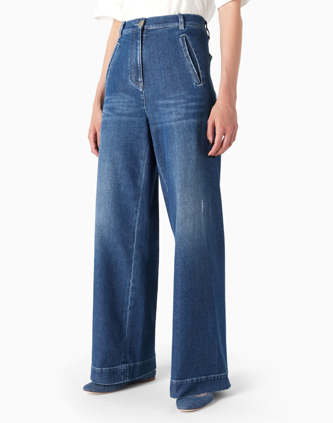 pantalones-anchos-en-denim-de-algodn-elstico-de-la-coleccin-denim-azul--giorgio-armani