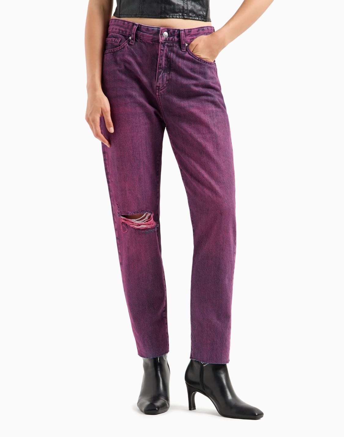 low-rise-boyfriend-jeans-in-denim-with-tears-fuchsia--armani-exchange