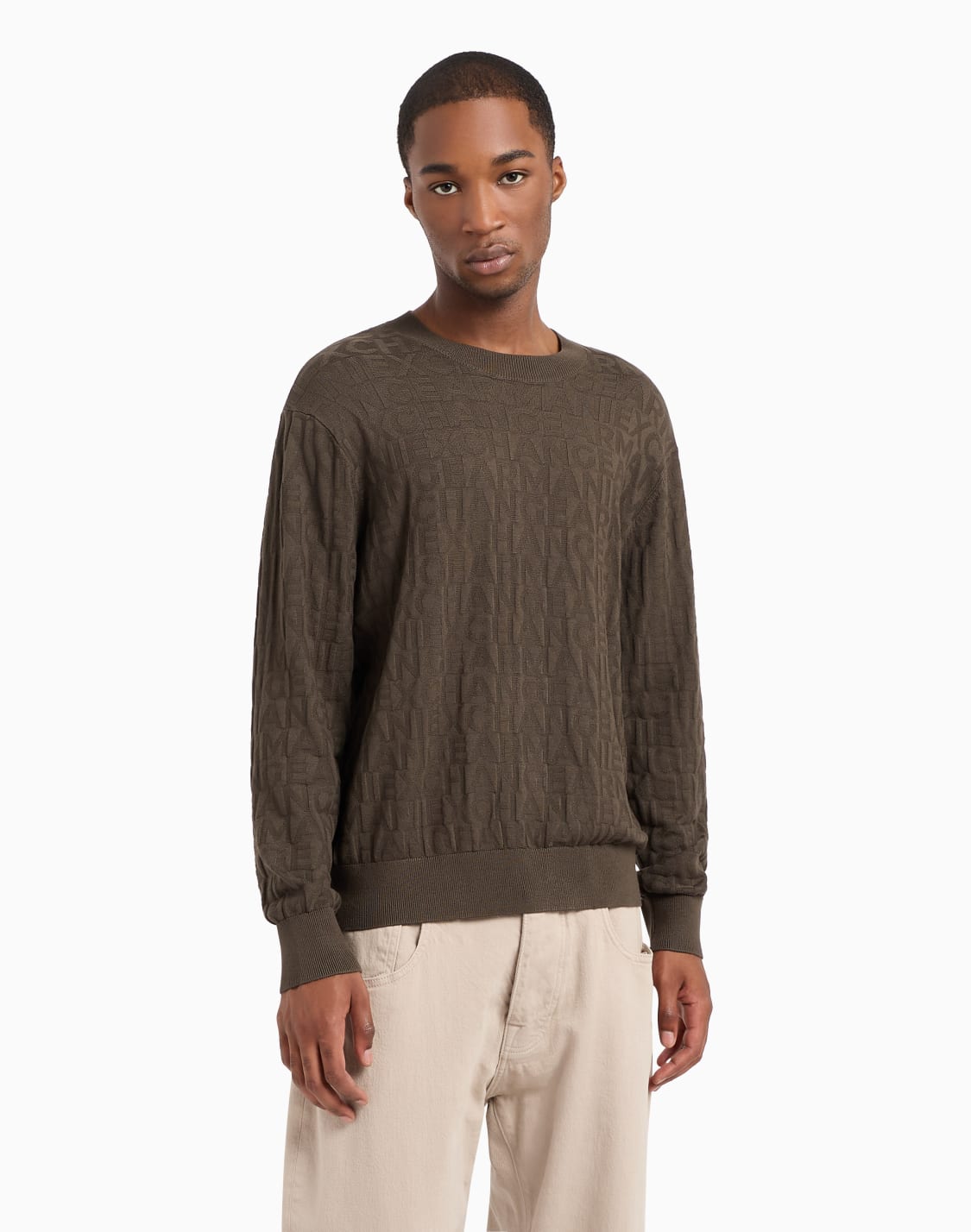 asv-allover-logo-crewneck-sweater-brown--armani-exchange