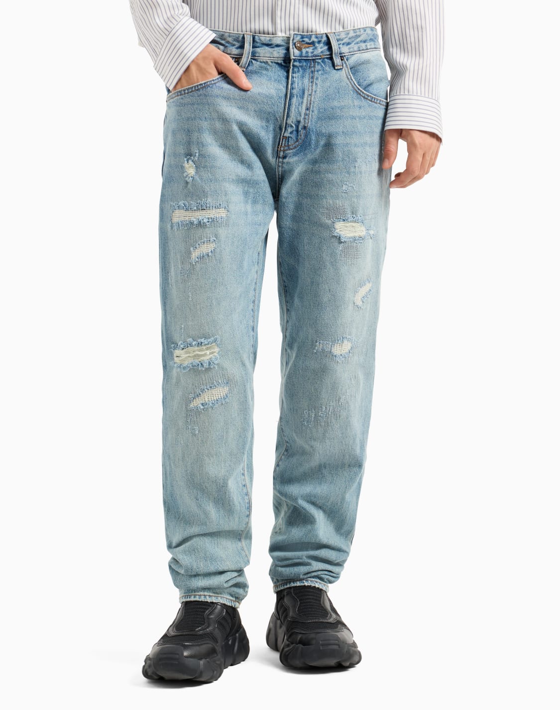 vaqueros-ajustados---armani-exchange