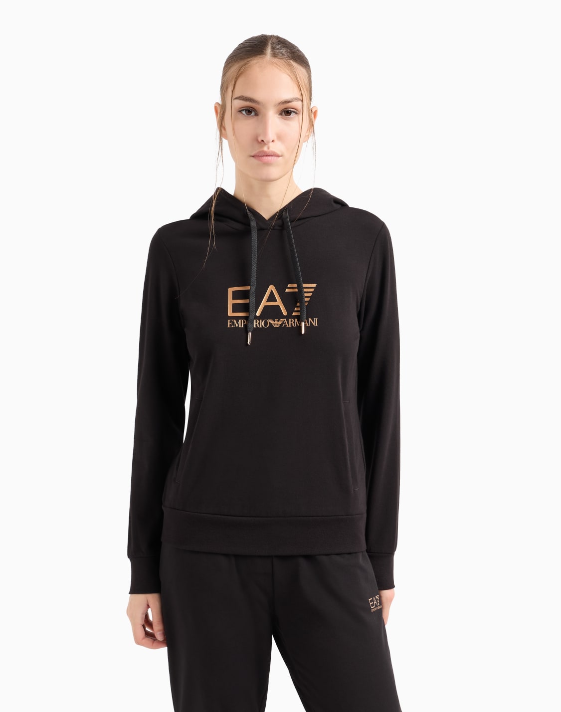 sudadera-con-capucha-shiny-de-algodn-elstico-negro--ea7