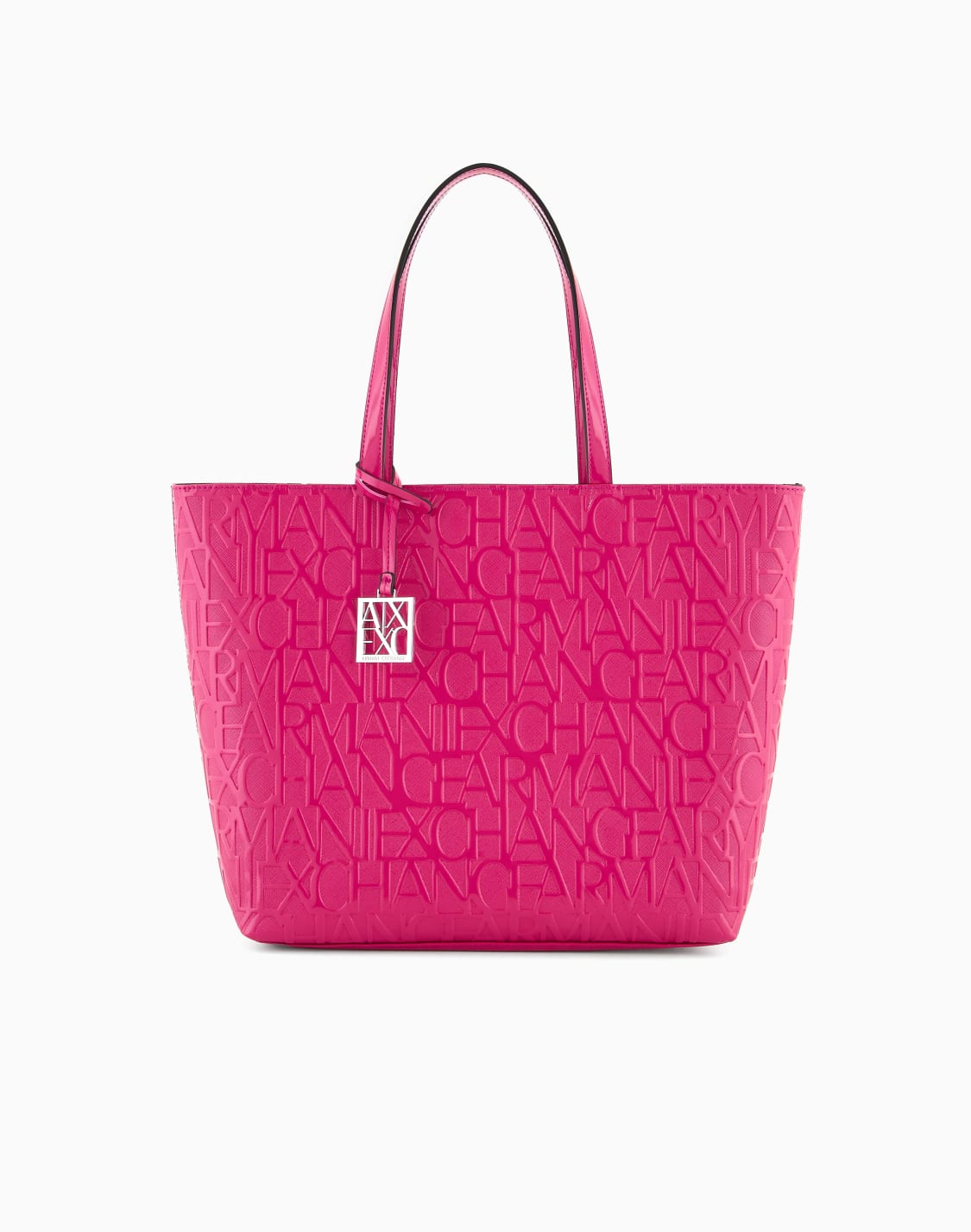 shopper-bag-with-allover-logo-fuchsia--armani-exchange