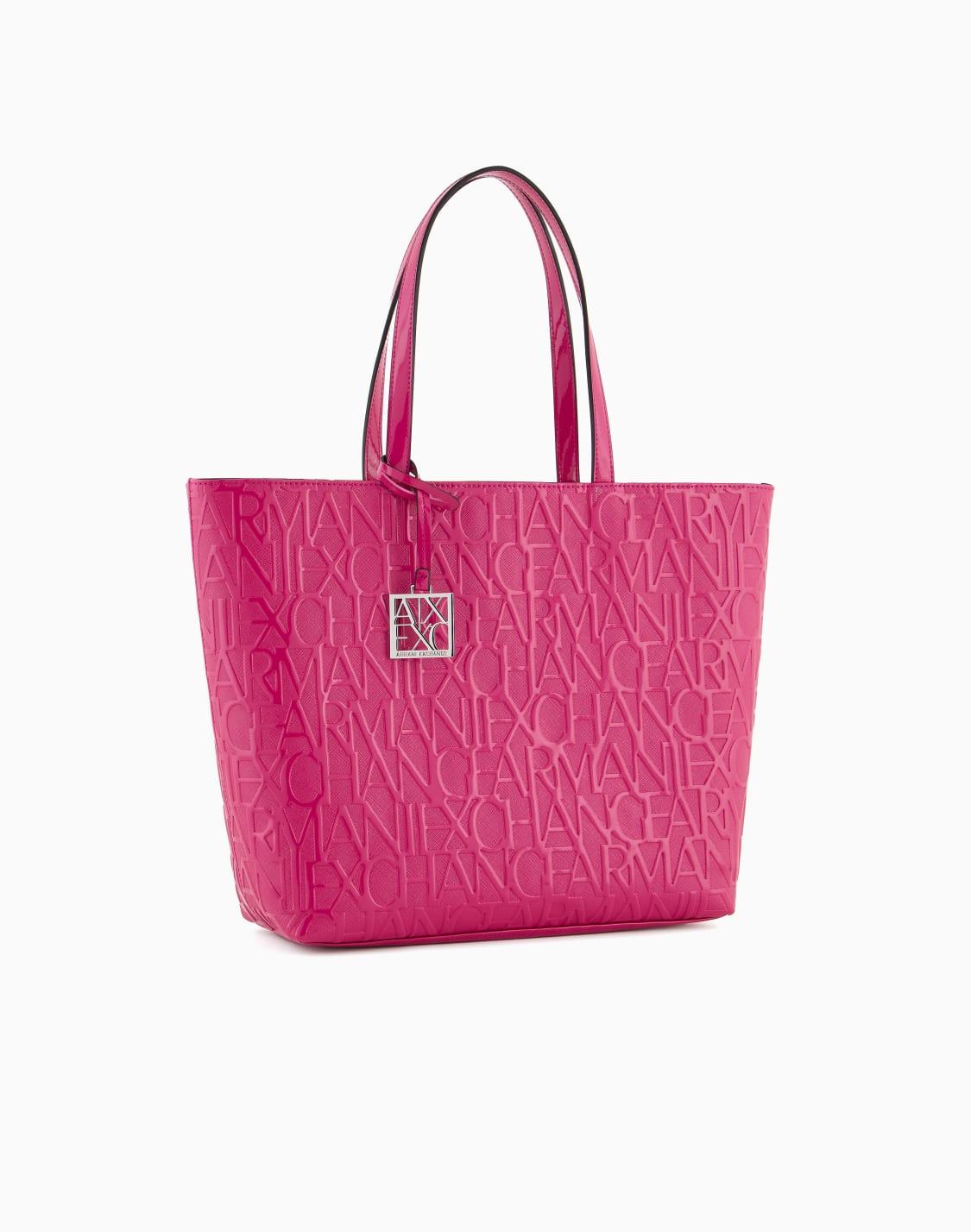 shopper-bag-with-allover-logo-fuchsia--armani-exchange
