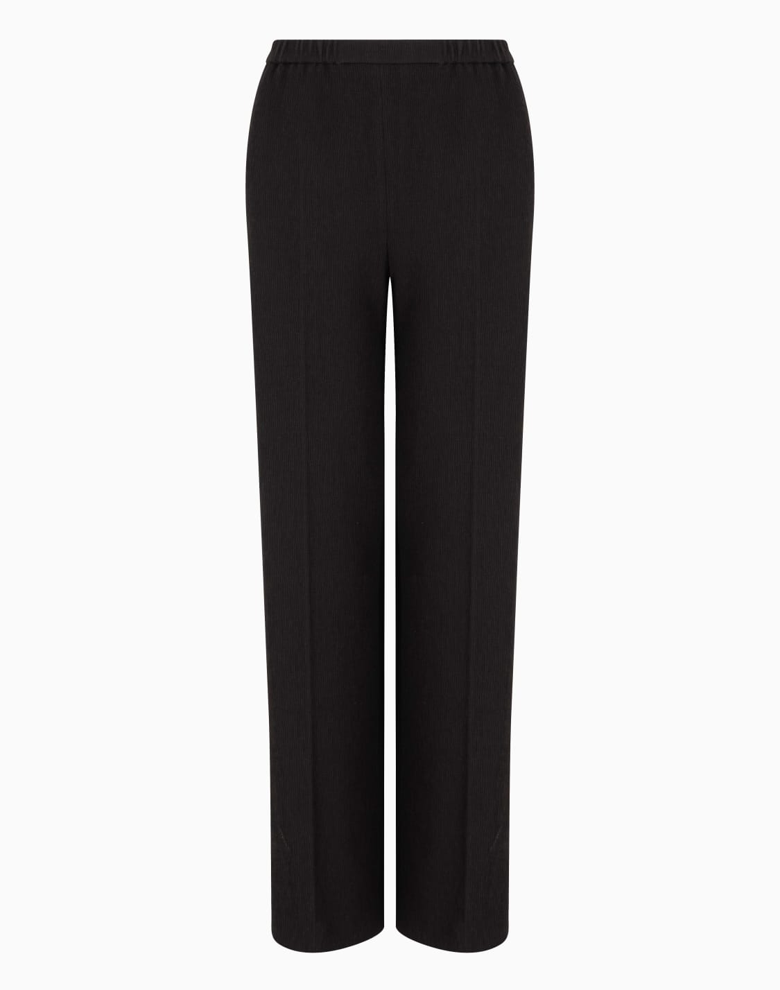 pantalones-con-cintura-elstica-en-tejido-tcnico-elstico-con-canal-negro--emporio-armani