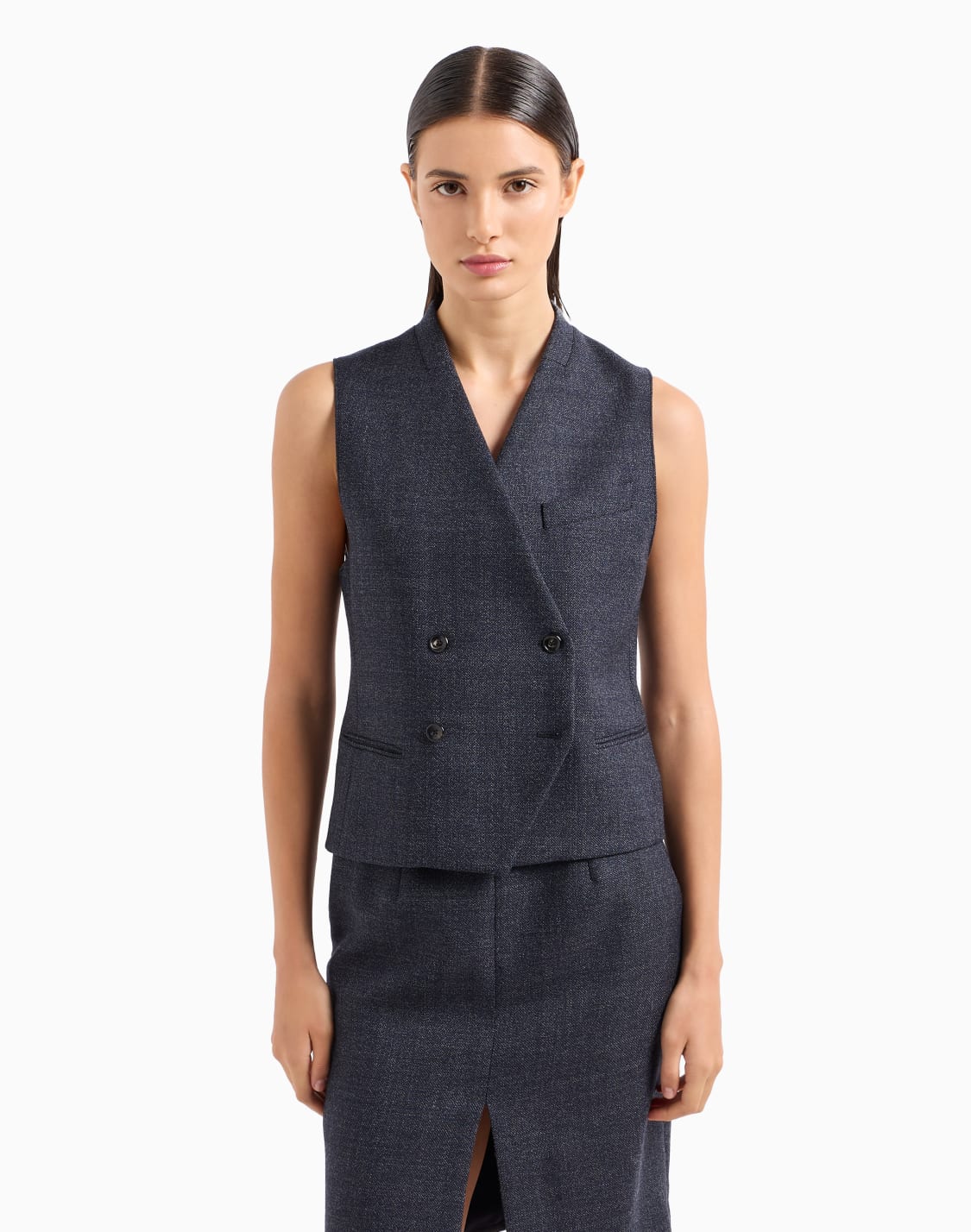 double-breasted-waistcoat-in-compact-moulin-wool-grisaille-blue--emporio-armani