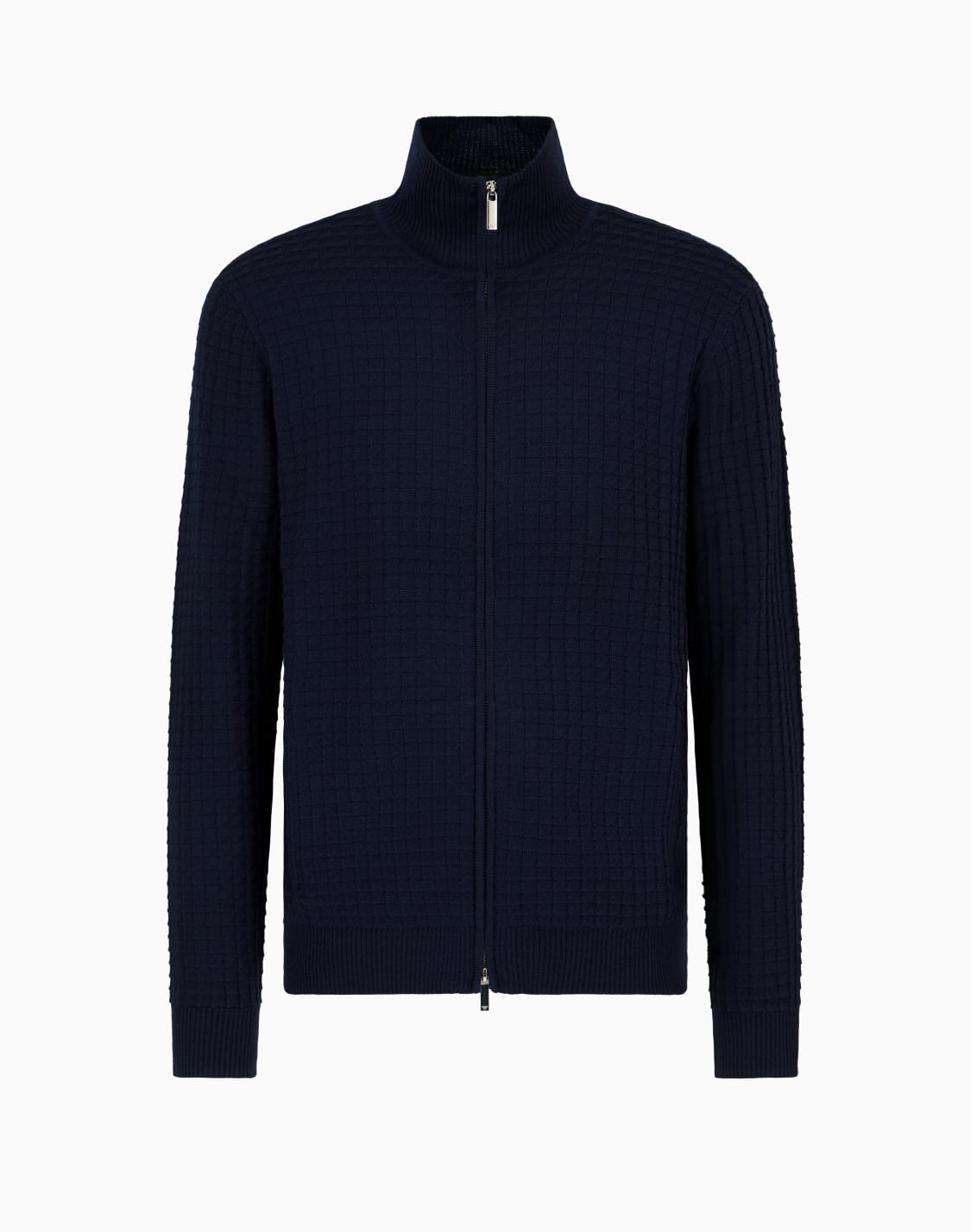 crdigan-de-punto-retenido-en-mezcla-de-lyocell-y-lana-con-cremallera-completa-azul--emporio-armani