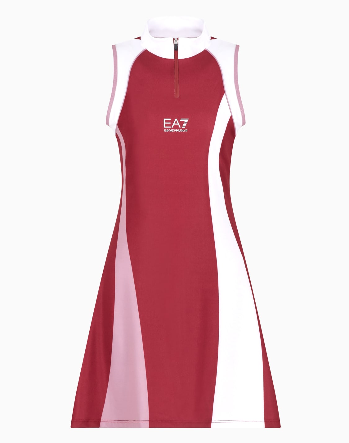 tennis-pro-dress-in-ventus7-technical-fabric-burgundy--ea7