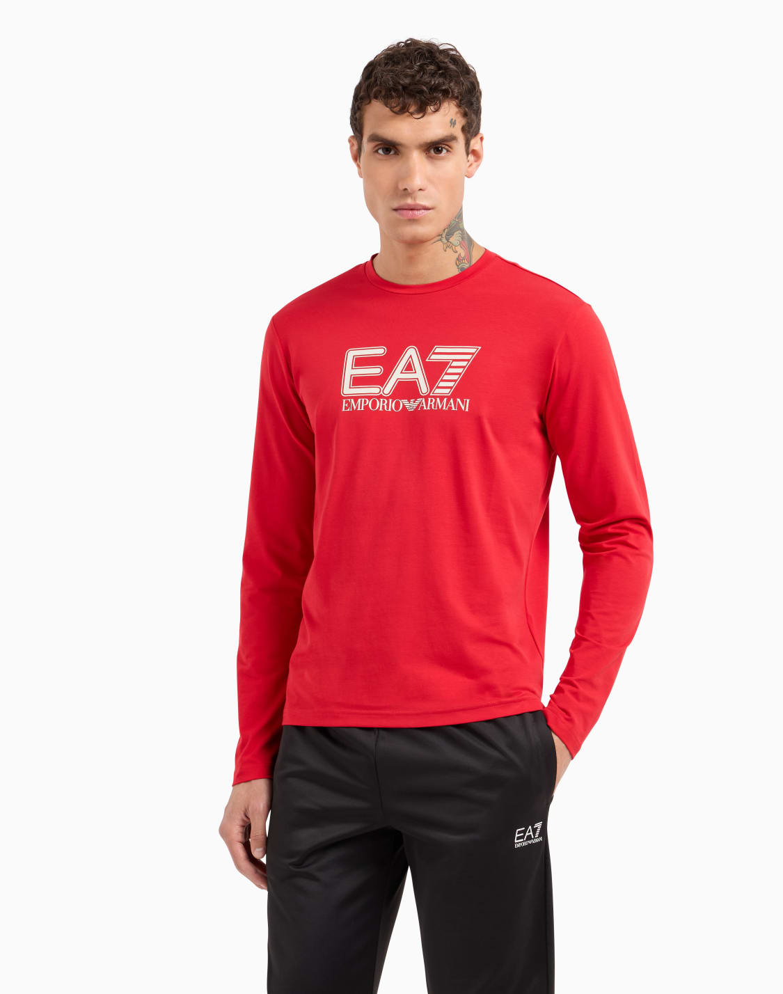 visibility-stretch-cotton-long-sleeved-crew-neck-t-shirt-red--ea7