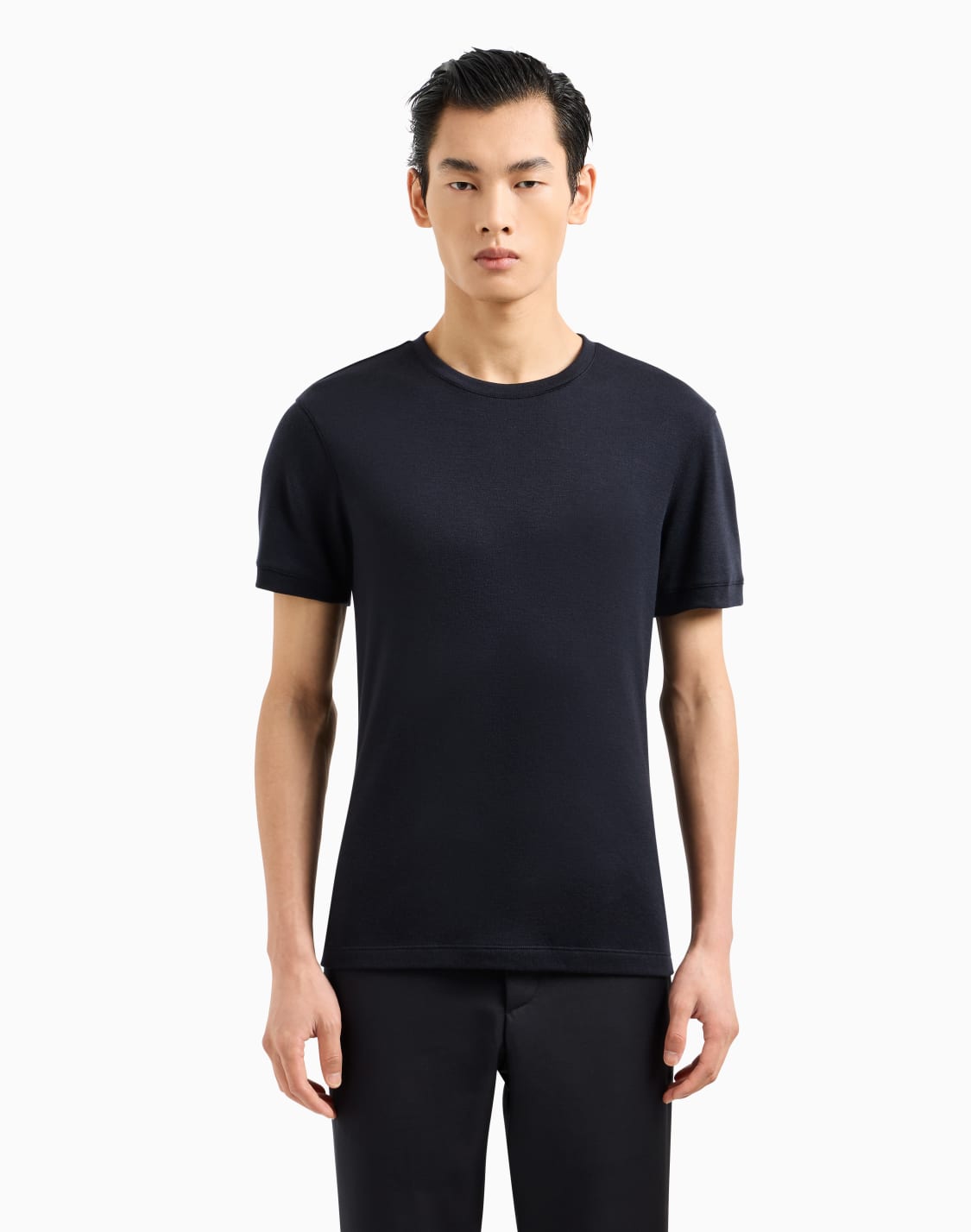 쇼트-슬리브-캐시미어-점퍼-네이비-블루--giorgio-armani