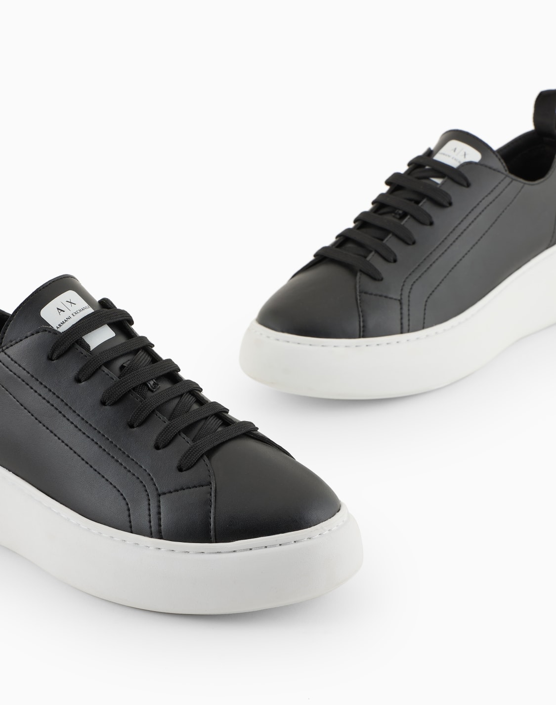 armani sneakers black gold