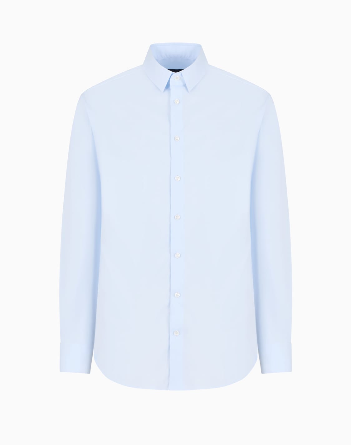 Giorgio Armani Blue Cotton Shirt main image 0