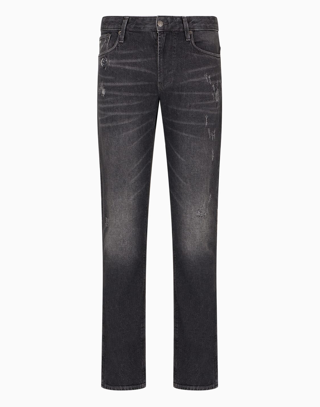 vaqueros-j06-slim-fit-en-denim-elstico-con-efecto-usado-negro--emporio-armani