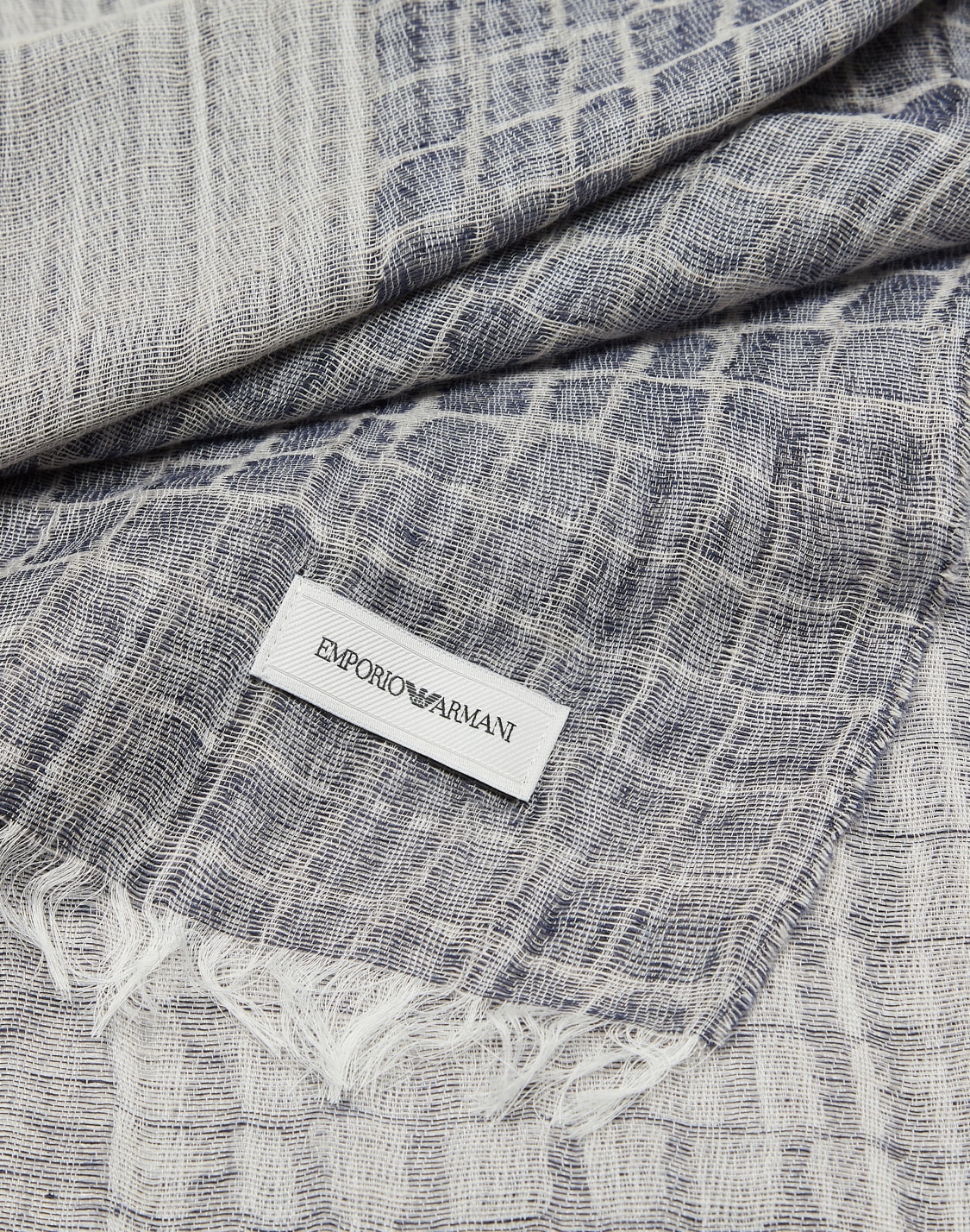linen-blend-and-modal-mix-jacquard-stole-blue--emporio-armani