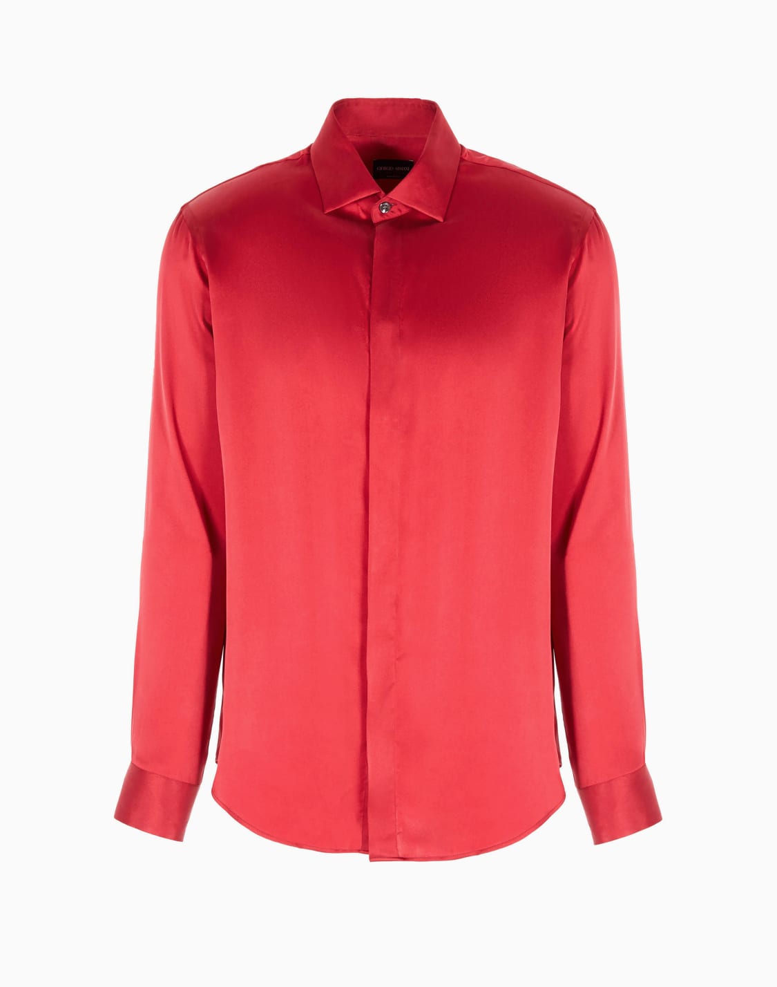 camisa-regular-fit-de-seda-rojo--giorgio-armani