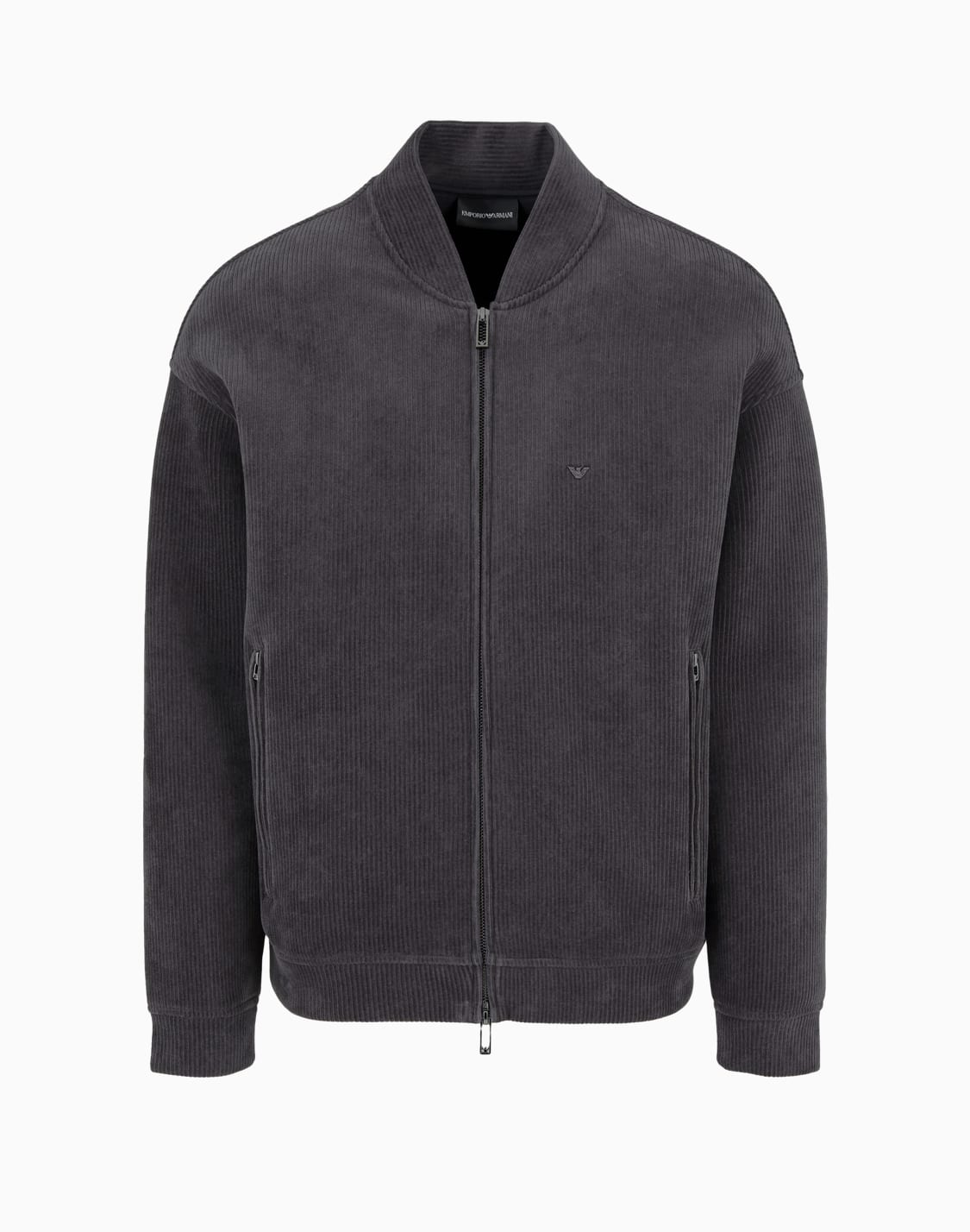 ribbed-velour-zip-up-sweatshirt-grey--emporio-armani