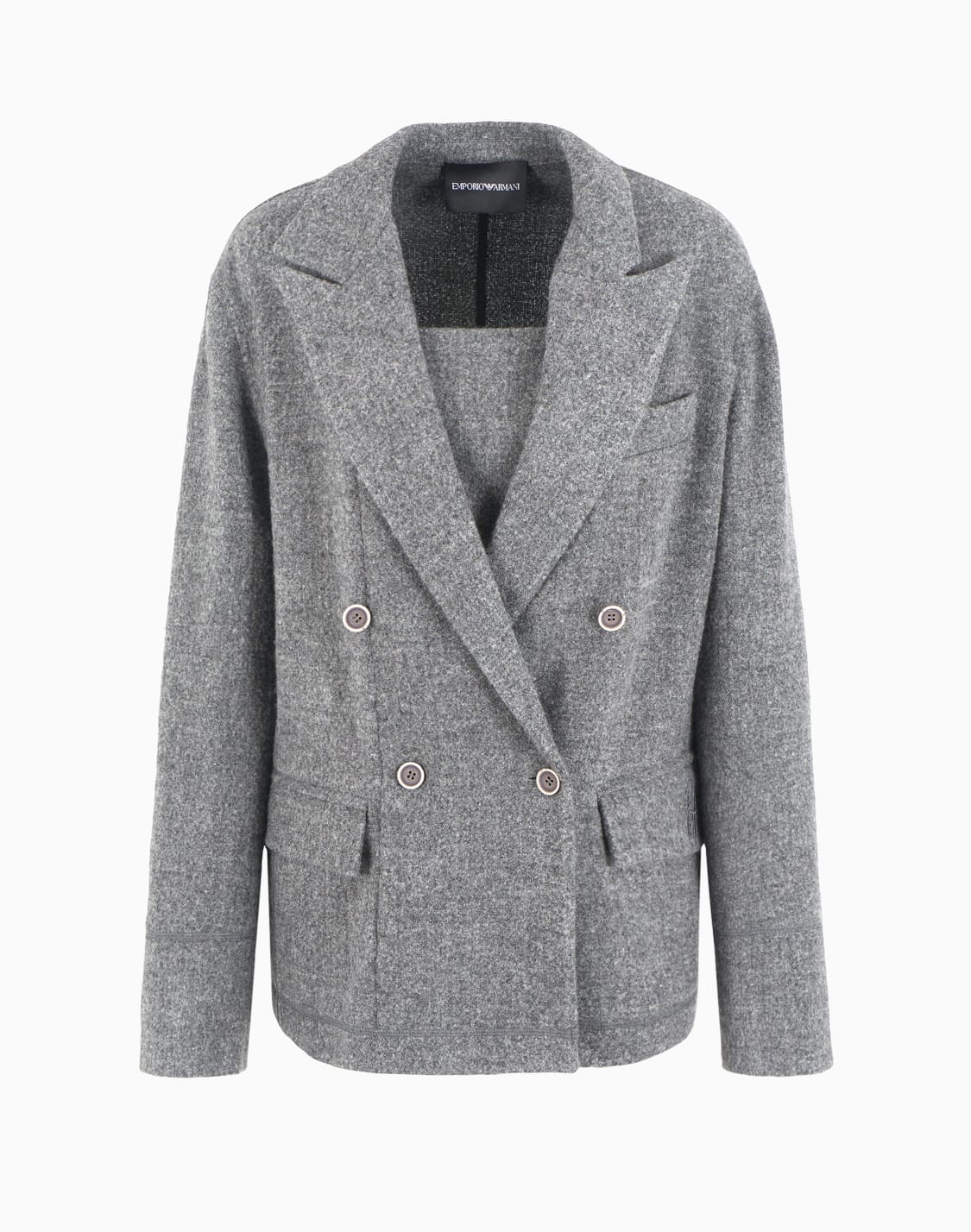chaqueta-de-abotonadura-doble-en-franela-de-mezcla-de-lana-jaspeada-con-pechera-gris--emporio-armani