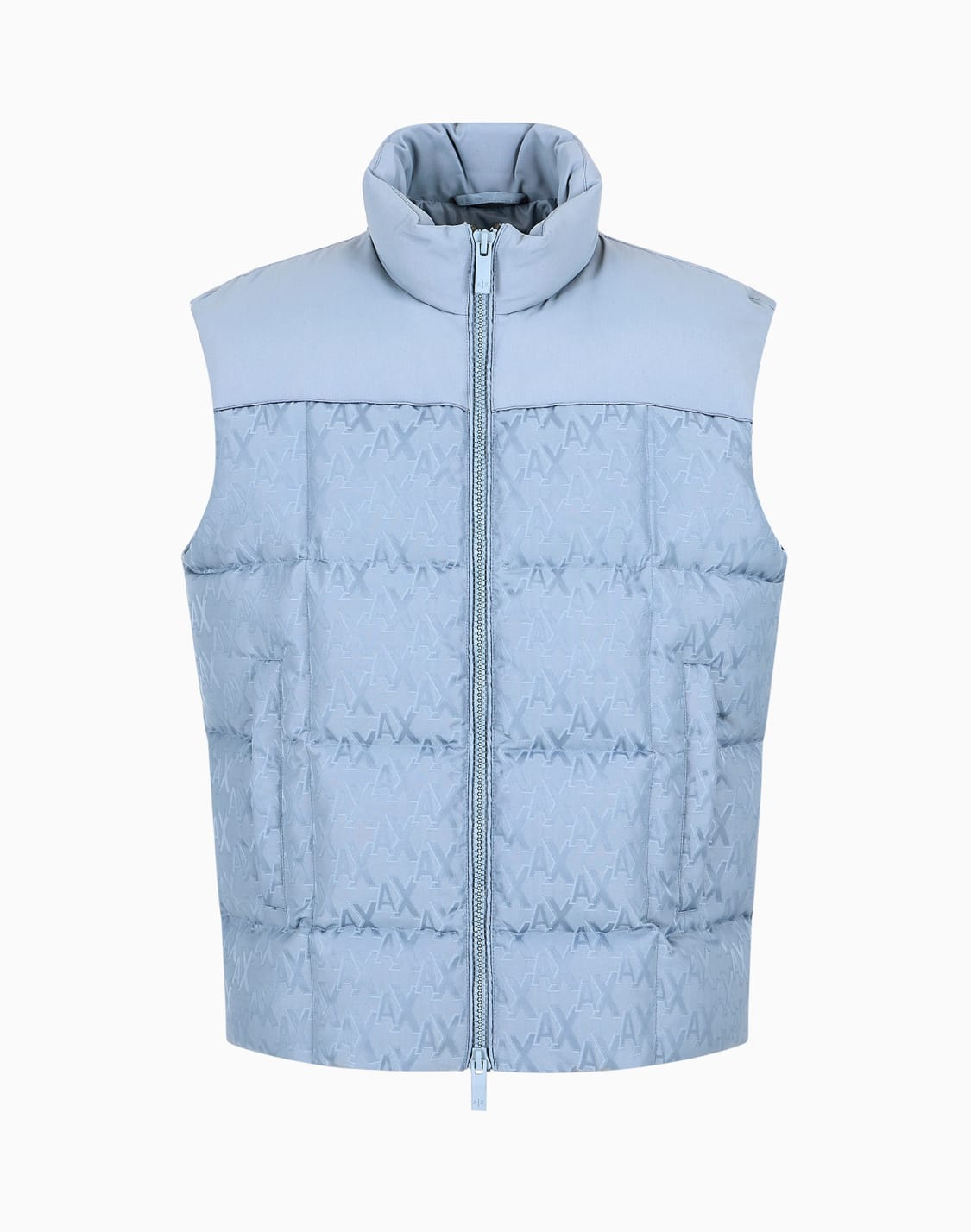 sleeveless-down-jacket-with-monogram-fabric-exterior-light-blue--armani-exchange