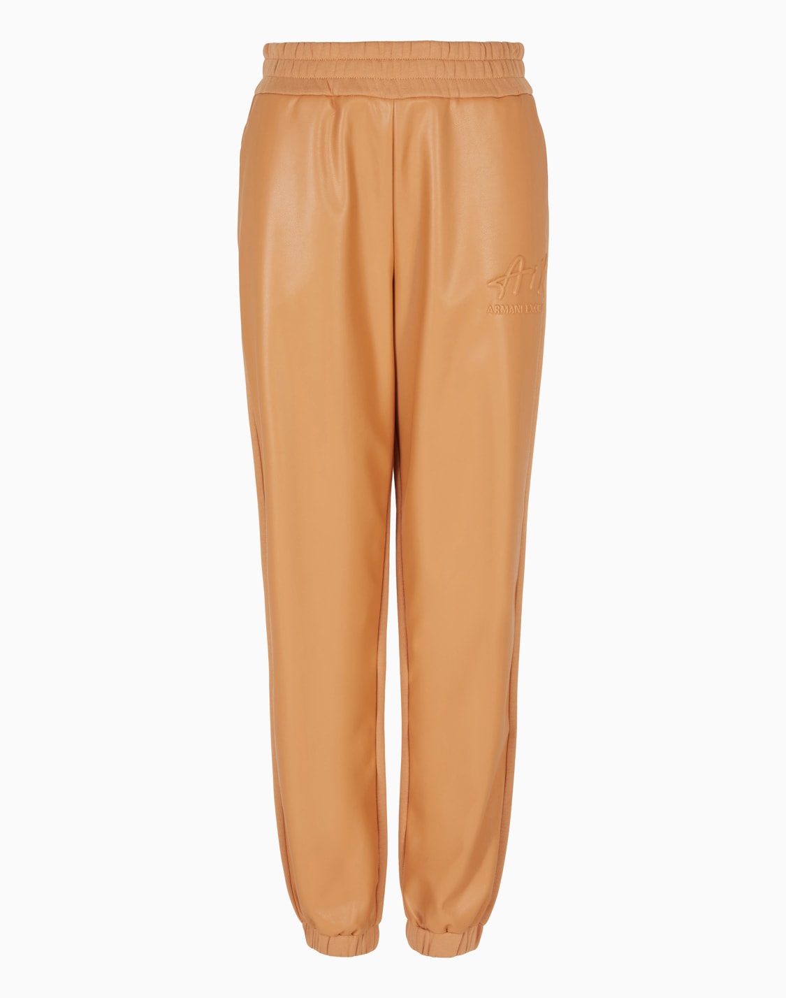 pantalon-de-jogging-avec-logo-emboss-en-tissu-asv-camel--armani-exchange