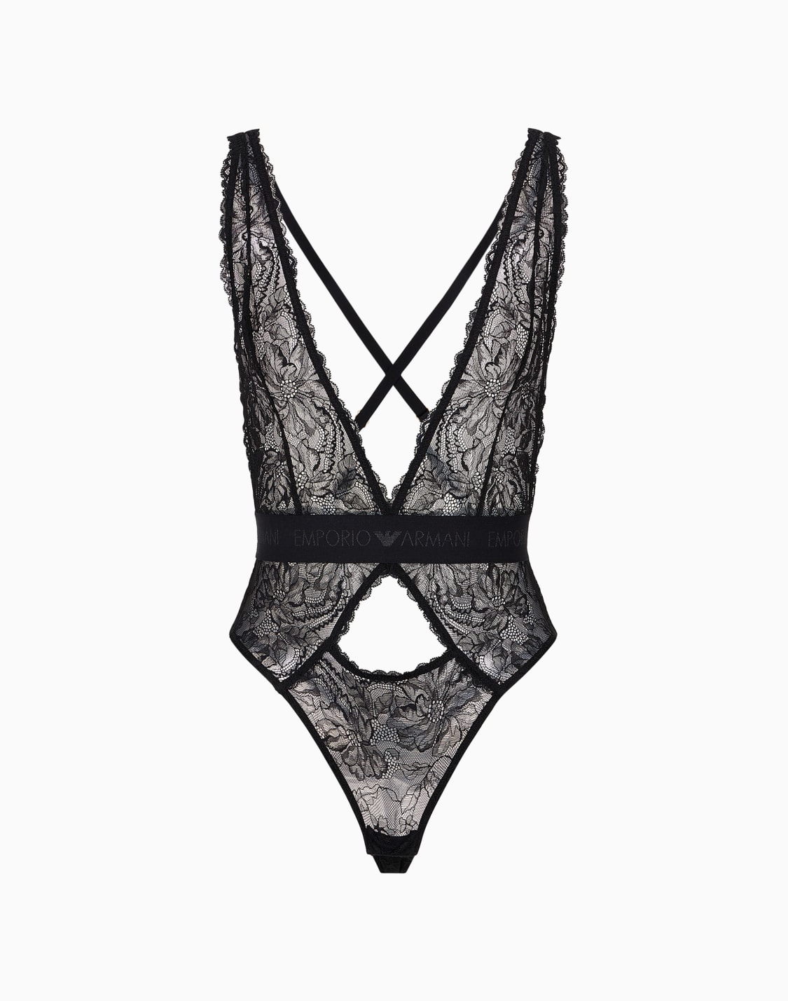 body-en-dentelle-recycle-avec-logo-la-taille-eternal-lace-asv-noir--emporio-armani