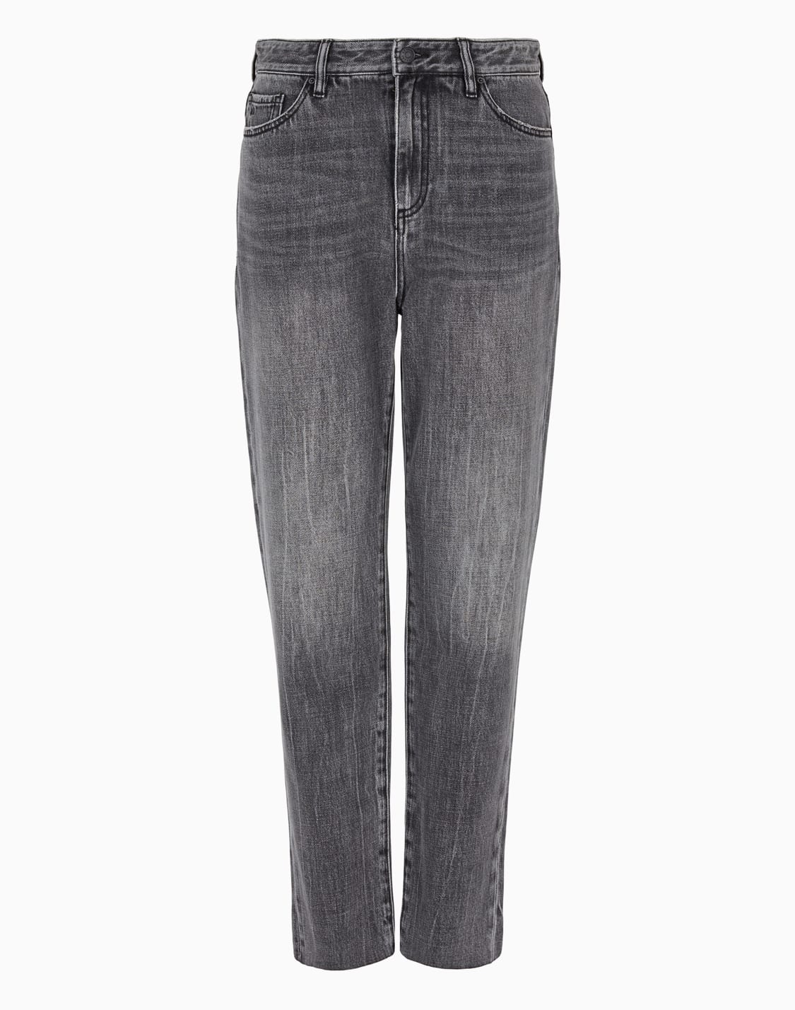 vaqueros-boyfriend-cropped-en-denim-rgido-de-algodn-gris--armani-exchange