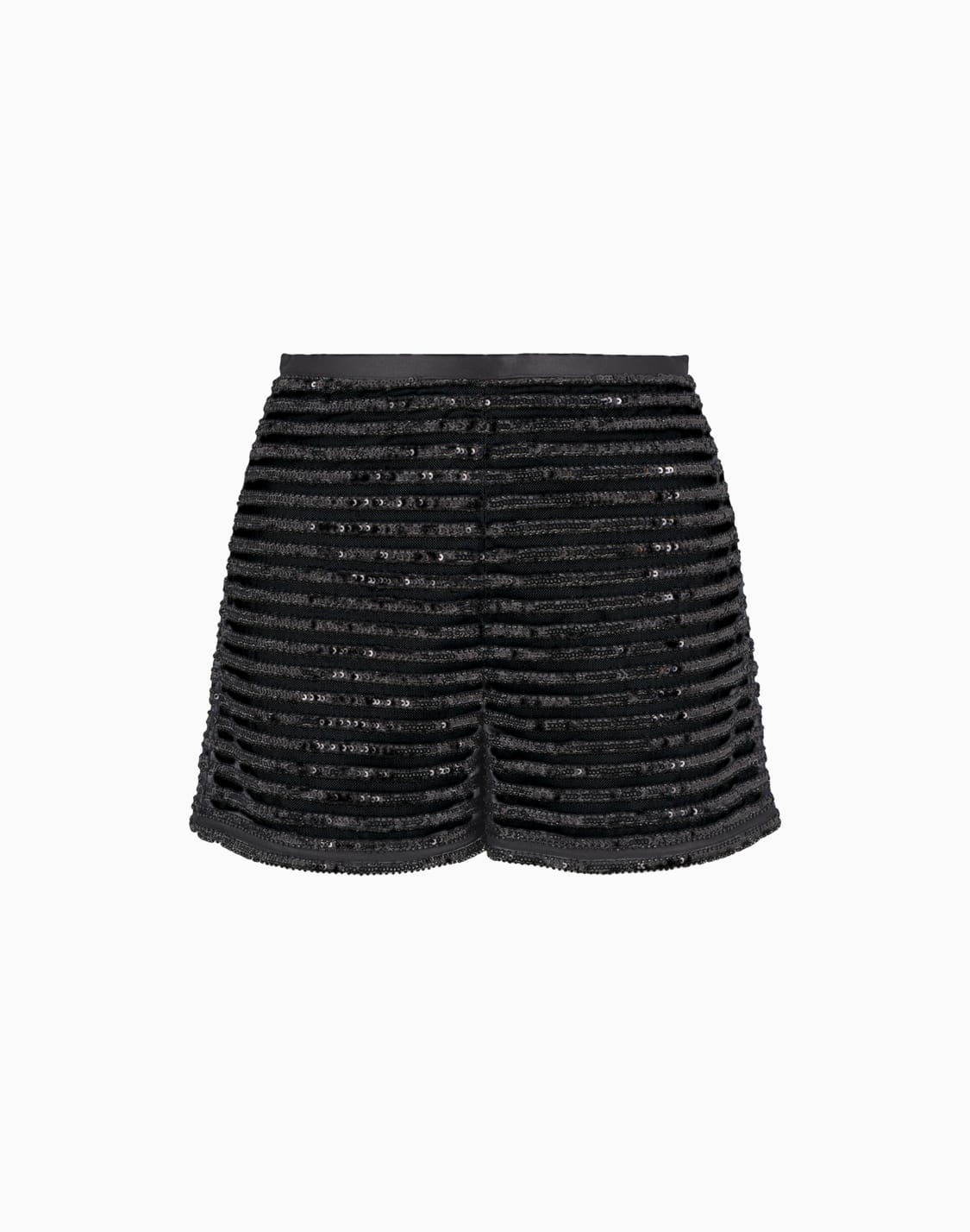 short-en-tulle-avec-motif-rayures-pailletes-capsule-moon-noir--emporio-armani