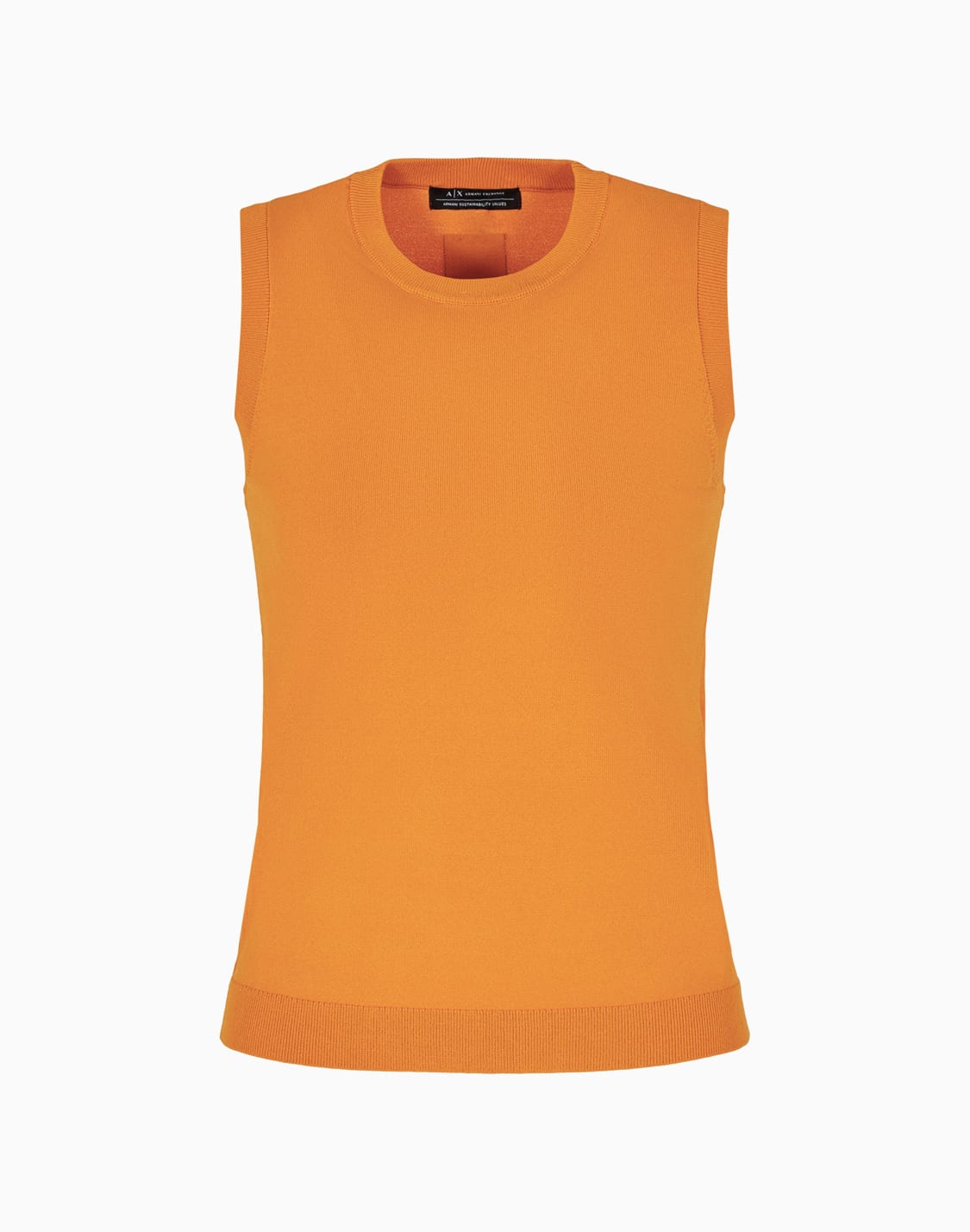 asv-monogram-patch-recycled-knit-top-orange--armani-exchange