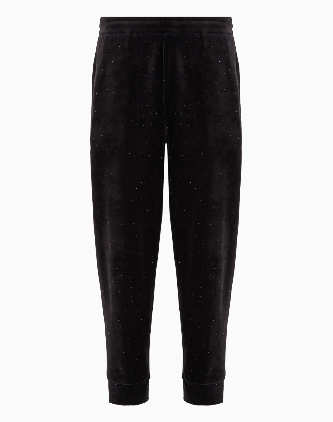 pantalones-de-chndal-en-chenilla-con-strass-integral-clubwear-negro--emporio-armani