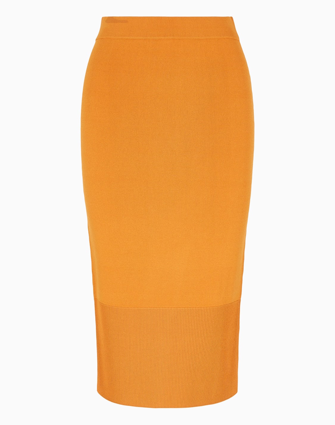 recycled-fabric-longuette-skirt-with-asv-monogram-patch-orange--armani-exchange
