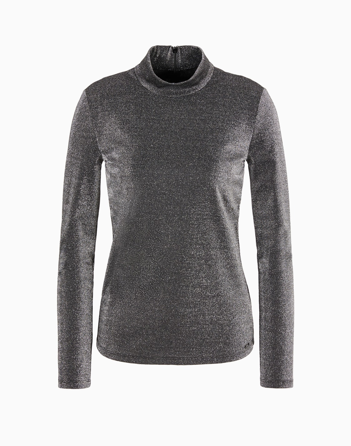 jersey-de-cuello-alto-en-punto-doble-brillante-plateado--armani-exchange