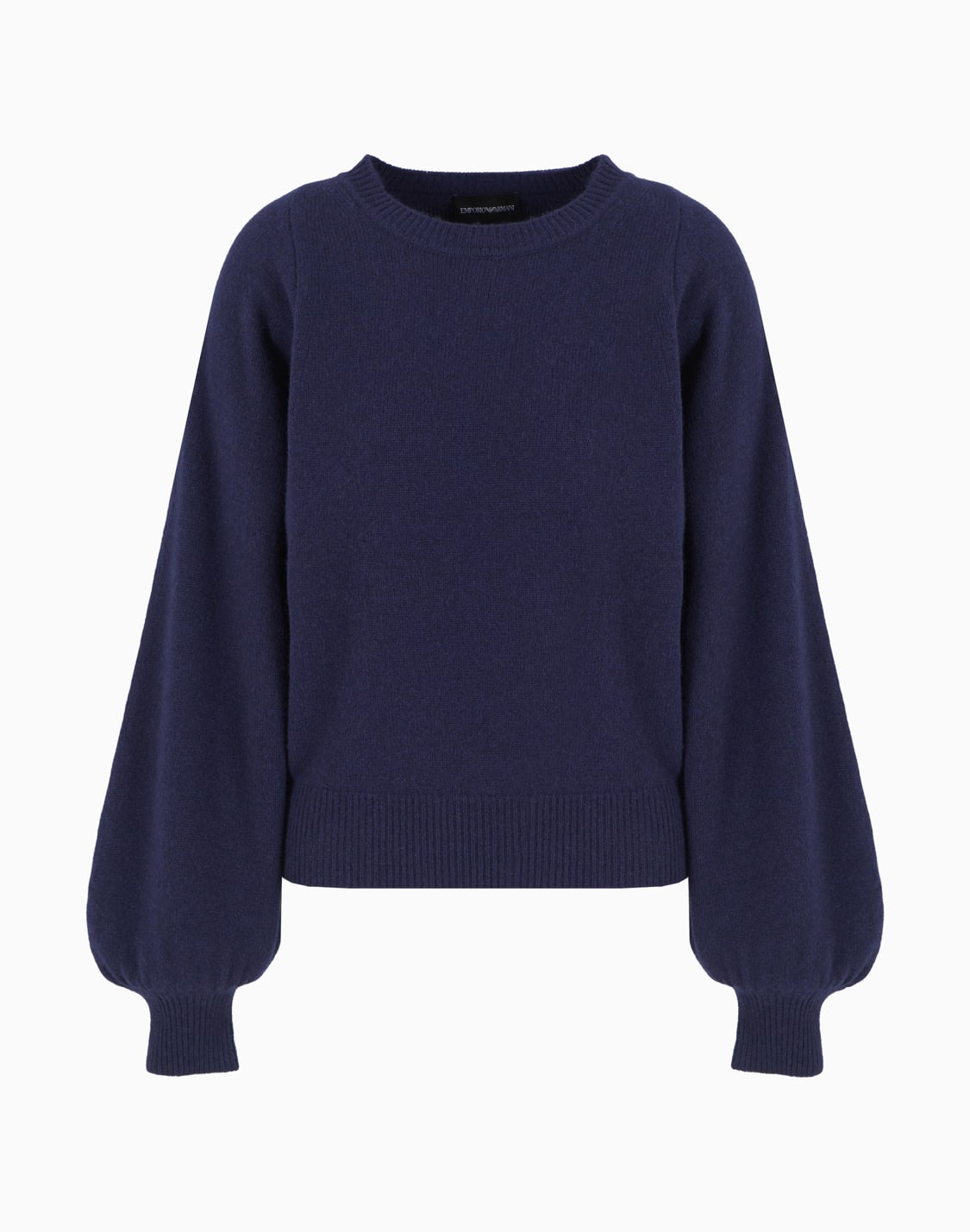 jersey-en-mezcla-de-lana-virgen-y-cachemira-con-mangas-abullonadas-asv-azul--emporio-armani