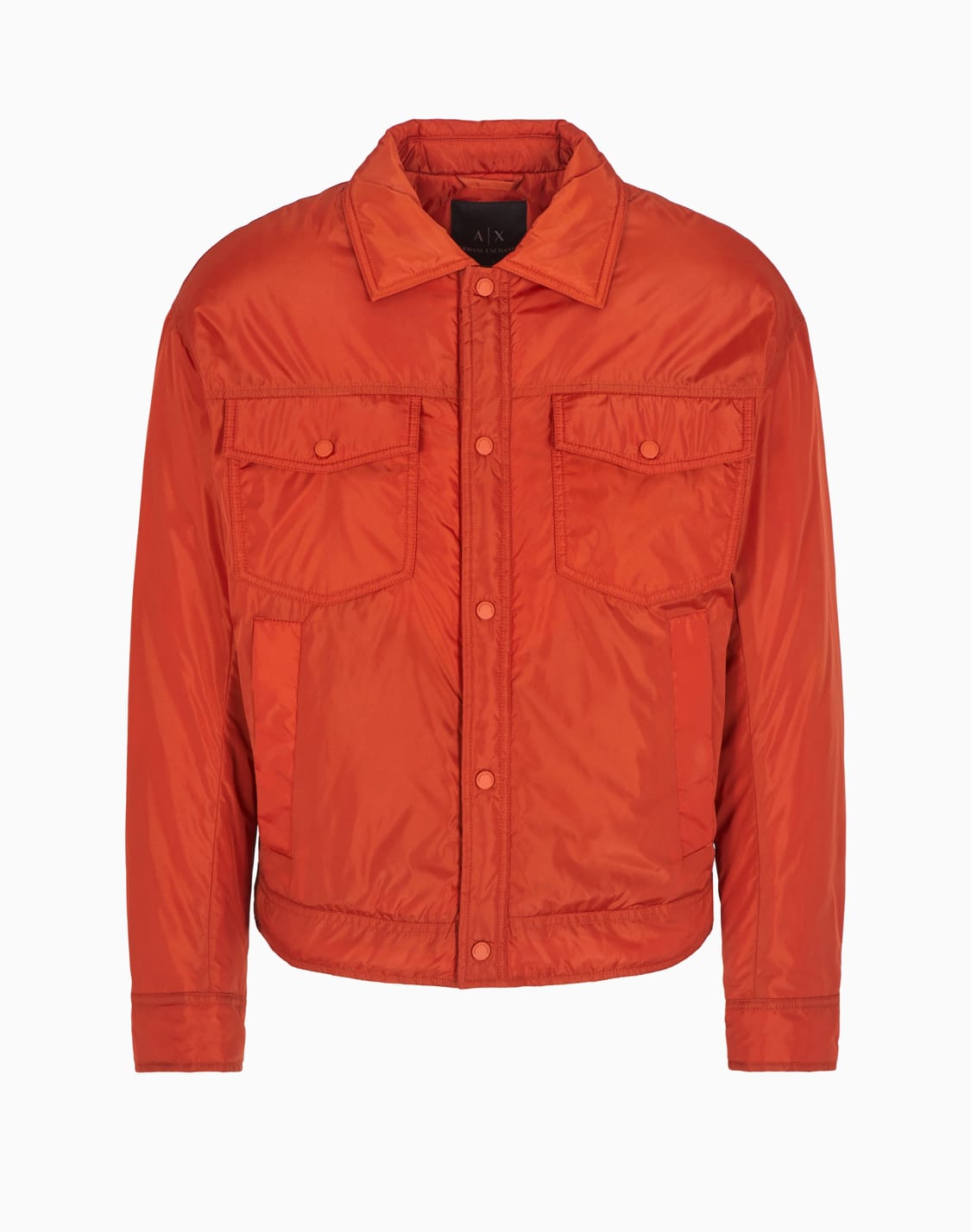 asv-recycled-fabric-blouson-orange--armani-exchange