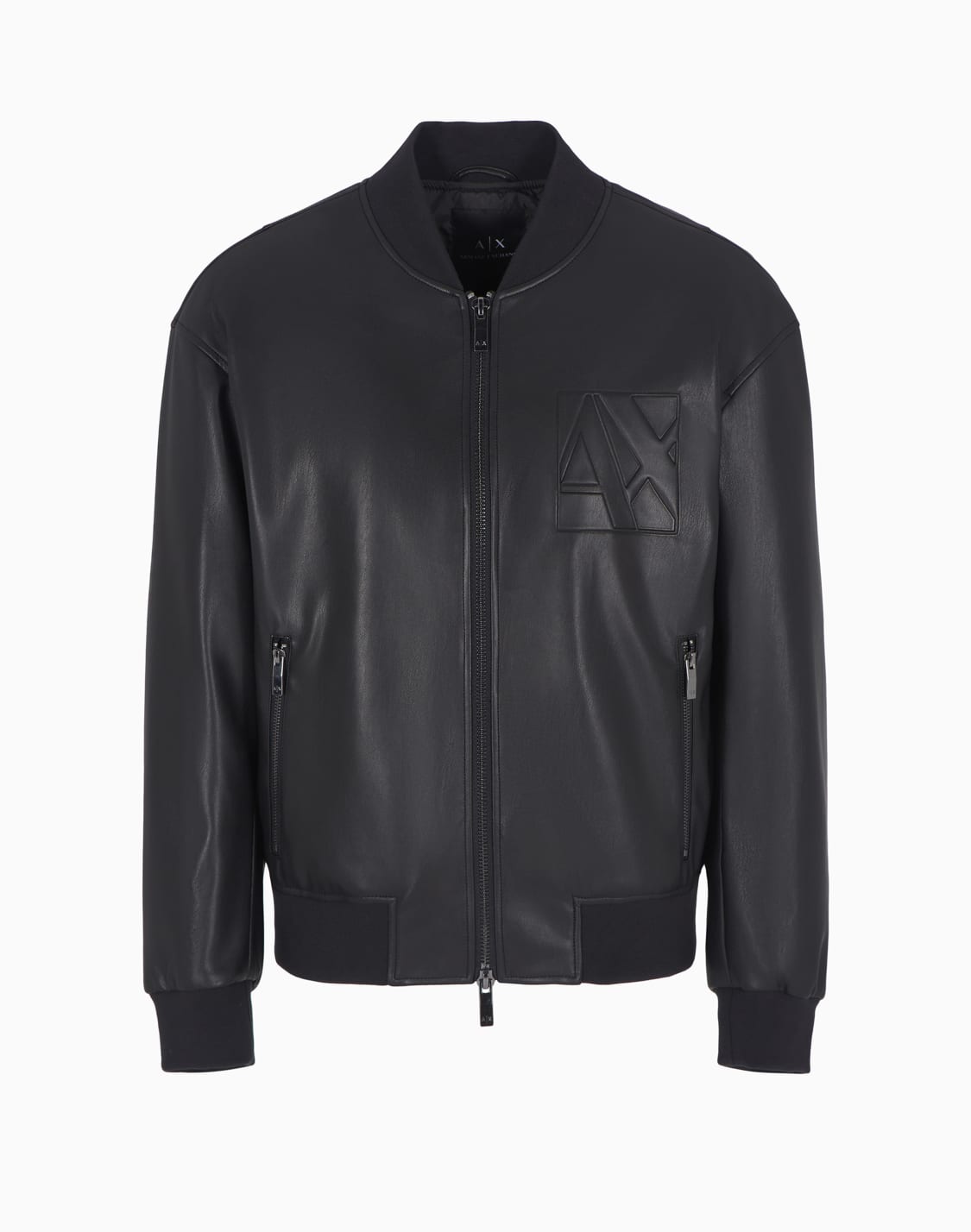 cazadora-con-logo-en-relieve-negro--armani-exchange