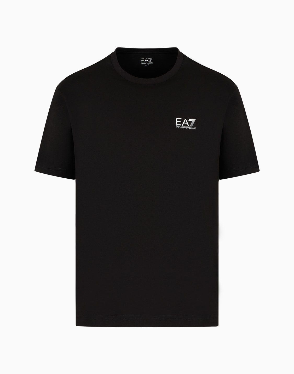 t-shirt-ras-du-cou-logo-series-en-jersey-de-coton-noir--ea7