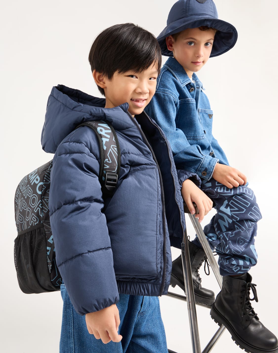 Armani coat kids discount