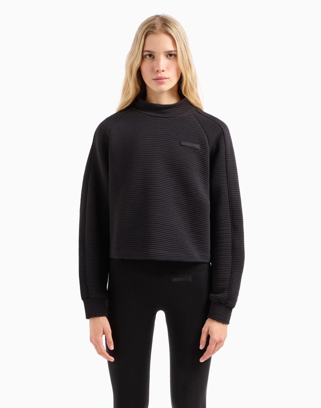sporty-forever-cotton-blend-cropped-sweatshirt-black--ea7