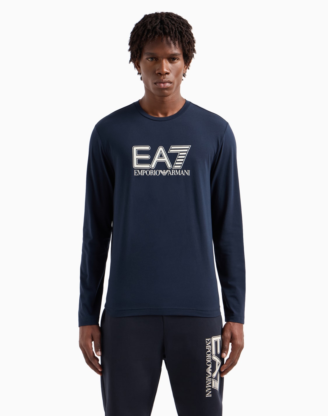visibility-長袖クルネックtシャツ-ストレッチコットン-ブル--ea7