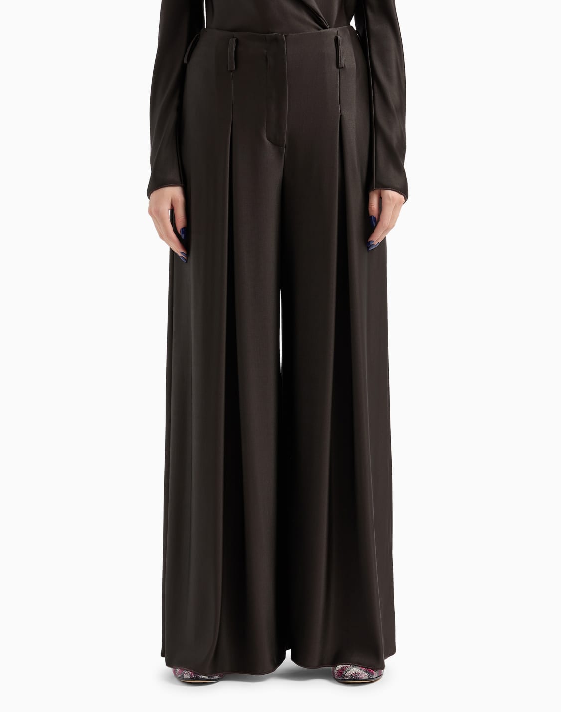 asv-wide-trousers-with-pleats-in-double-viscose-jersey-brown--giorgio-armani