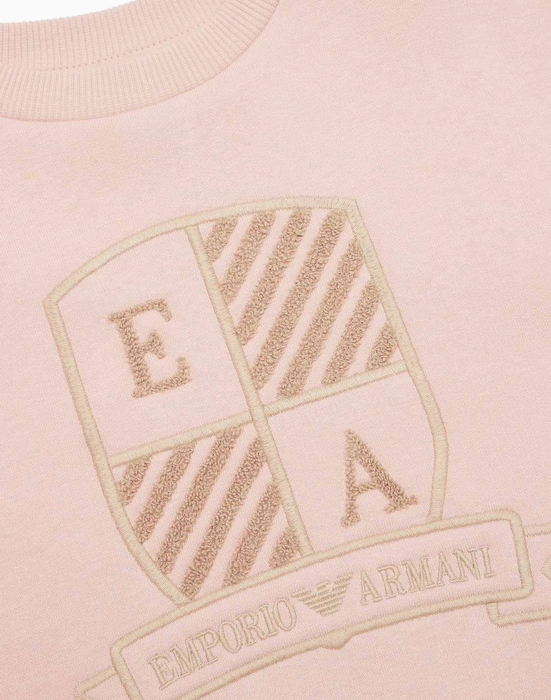 oversized-sweatshirt-in-jersey-with-oversized-logo-crest-pink--emporio-armani
