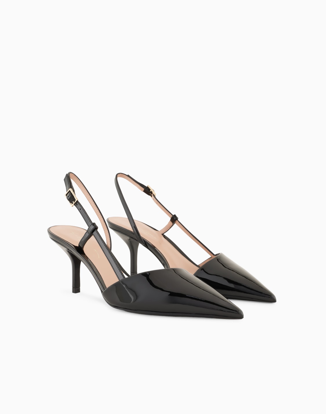 Giorgio 7077 Black Leather Shoes main image 1