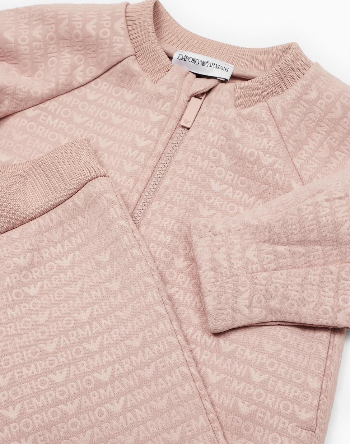 tracksuit-with-zipped-sweatshirt-in-double-jersey-with-all-over-logo-lettering-pink--emporio-armani