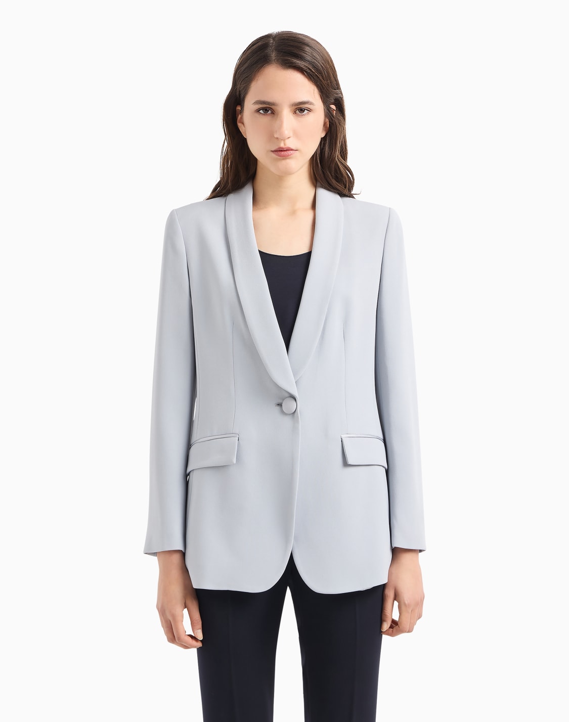 blazer-de-abotonadura-sencilla-de-envers-satn-celeste--emporio-armani