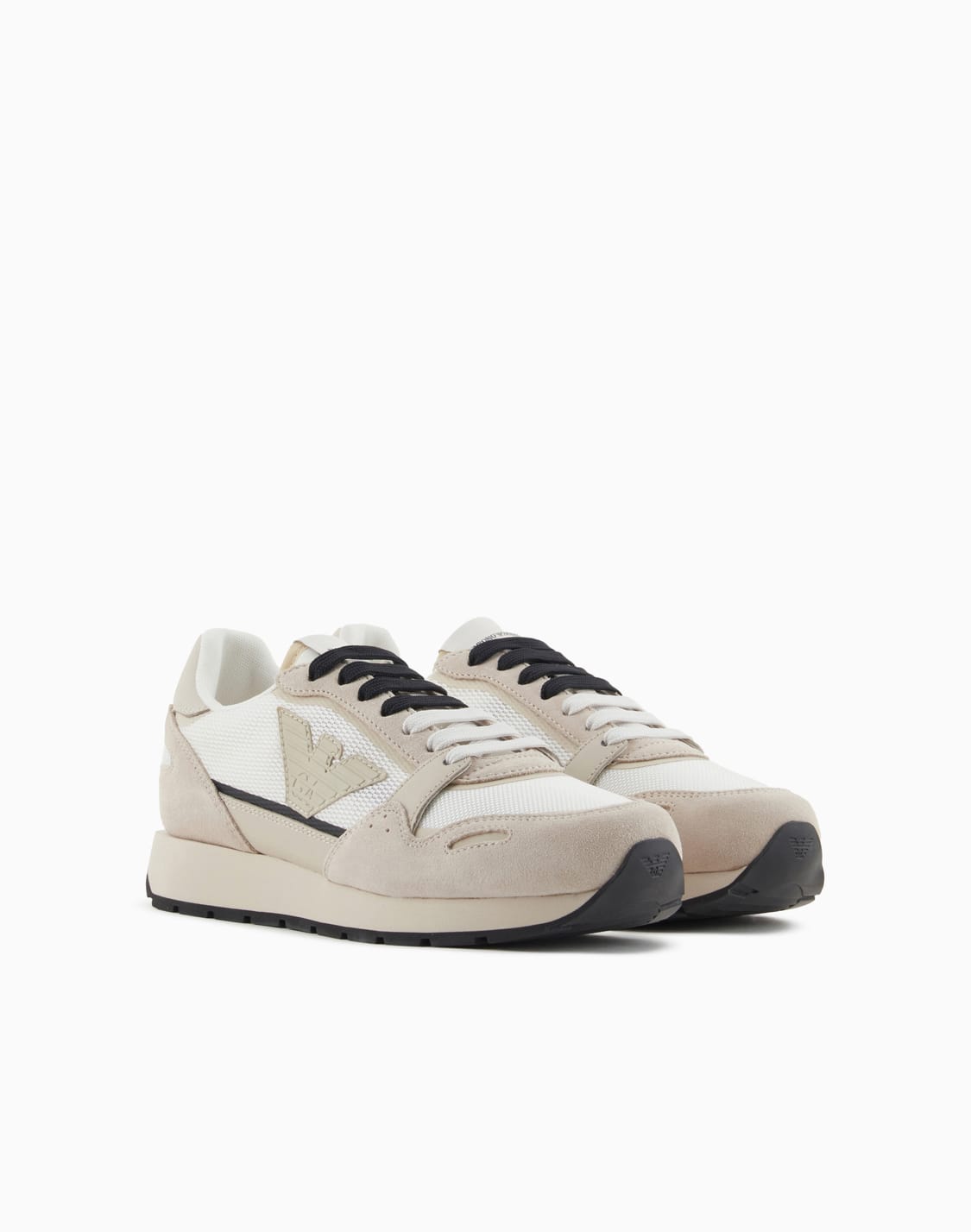 mesh-sneakers-with-suede-details-and-eagle-patch-beige--emporio-armani