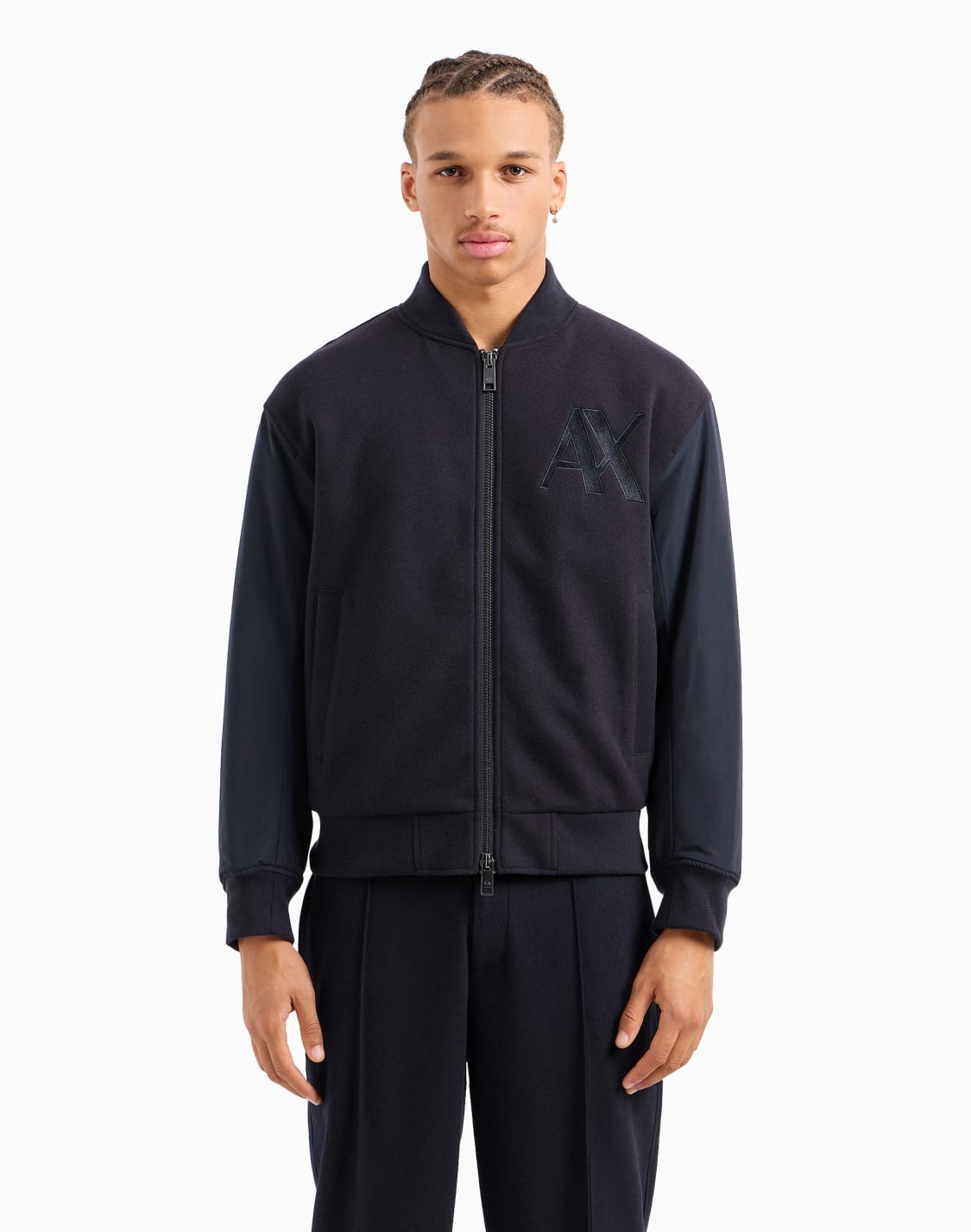 cloth-college-jacket-with-contrasting-sleeves-navy-blue--armani-exchange