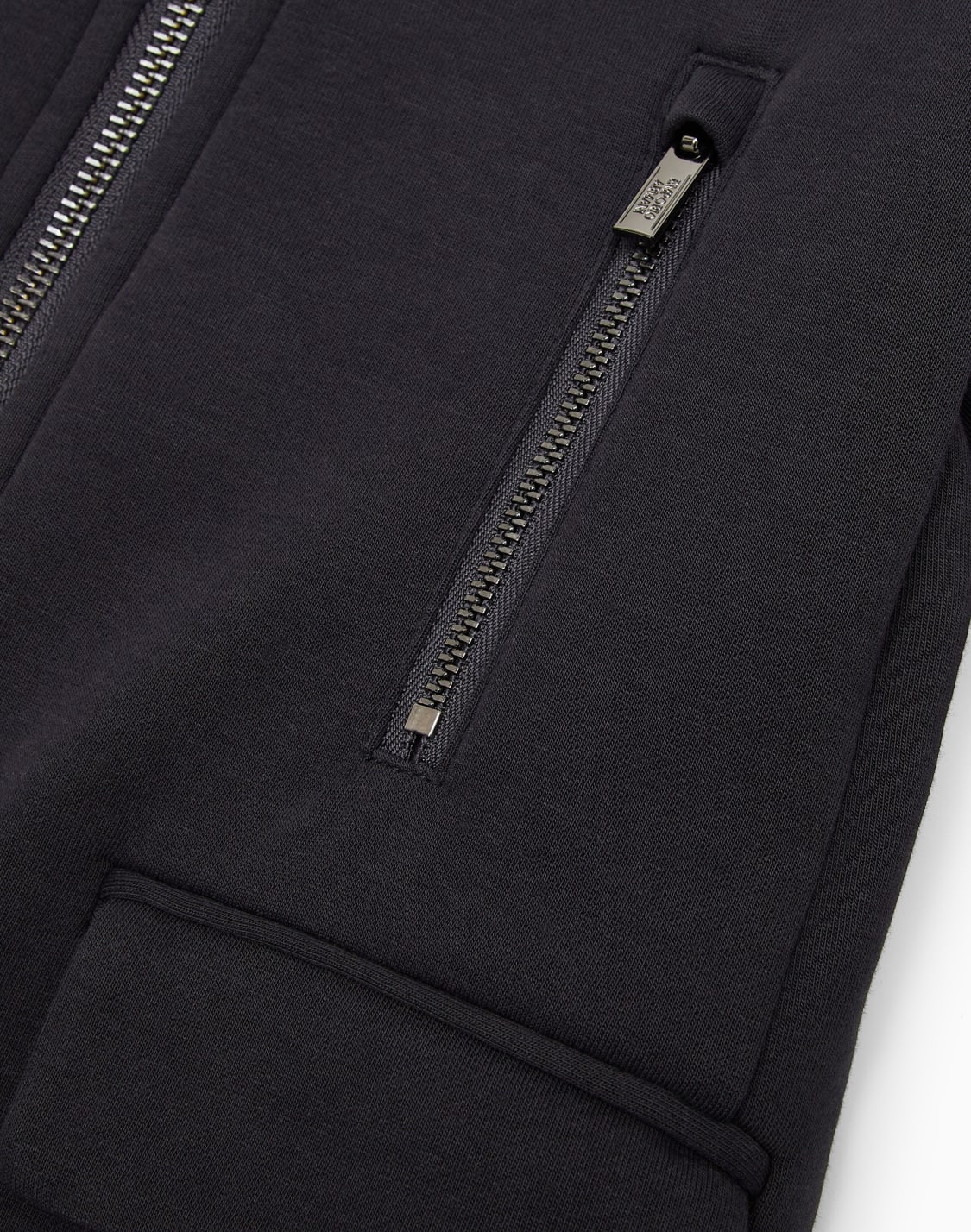 chaqueta-con-cremallera-completa-en-punto-doble-con-cuello-con-logotipo-azul-marino--emporio-armani