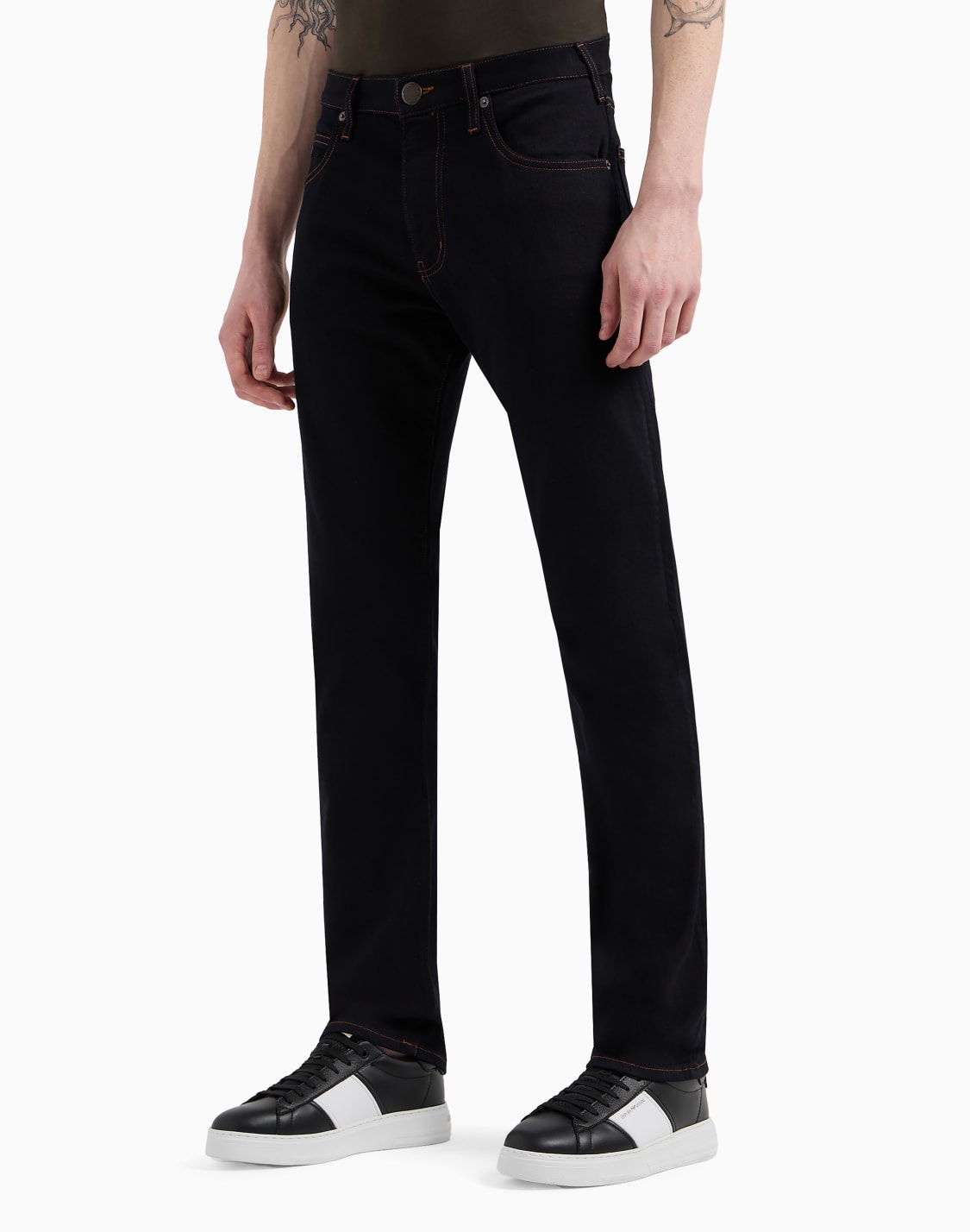 j45-regular-fit-washed-twill-105-oz-comfort-denim-jeans-blue--emporio-armani