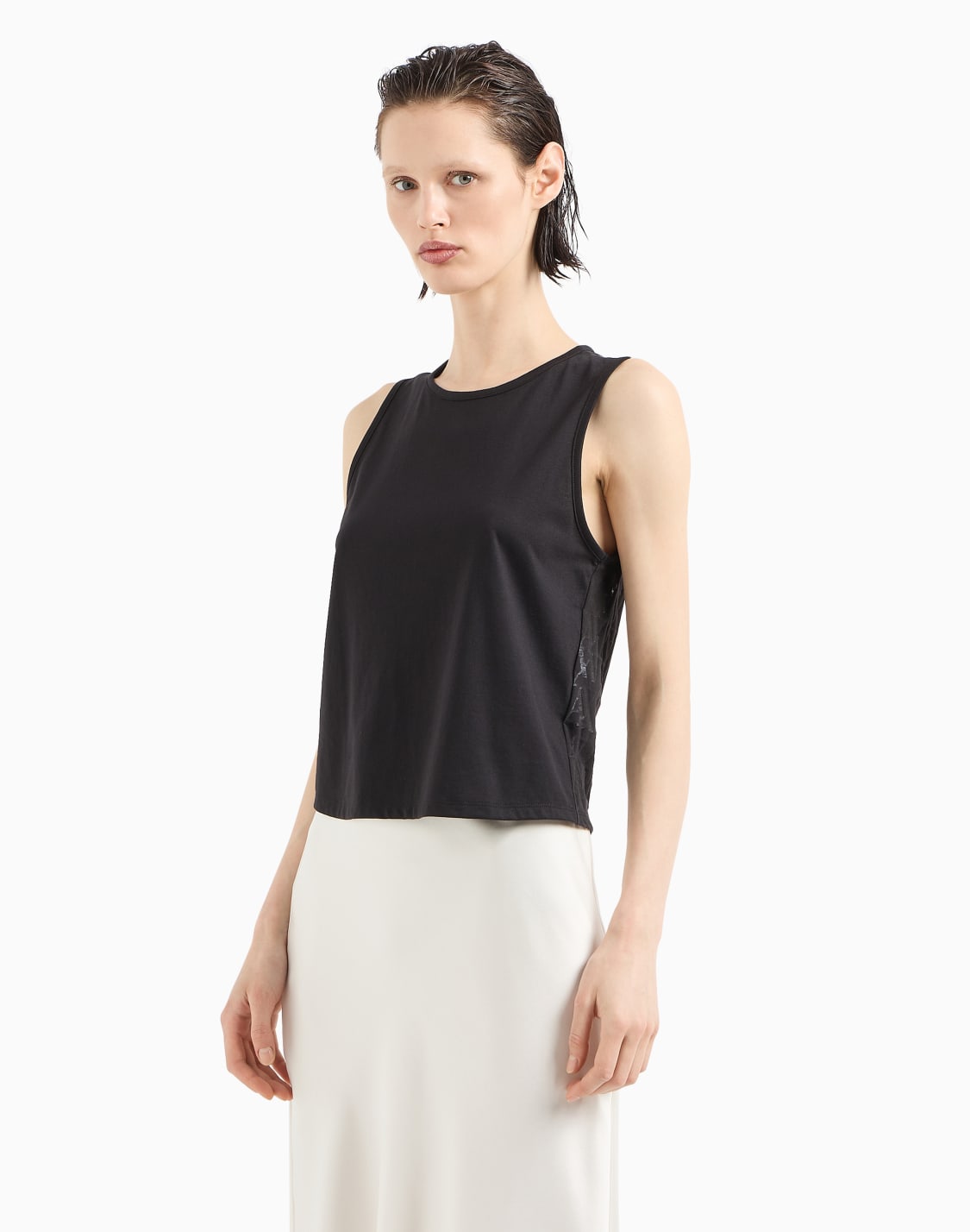 top-with-back-in-flamed-monogram-fabric-black--armani-exchange