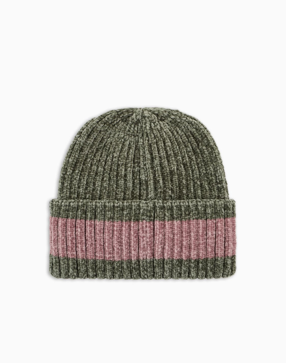gorro-de-chenilla-bicolor-verde--ea7