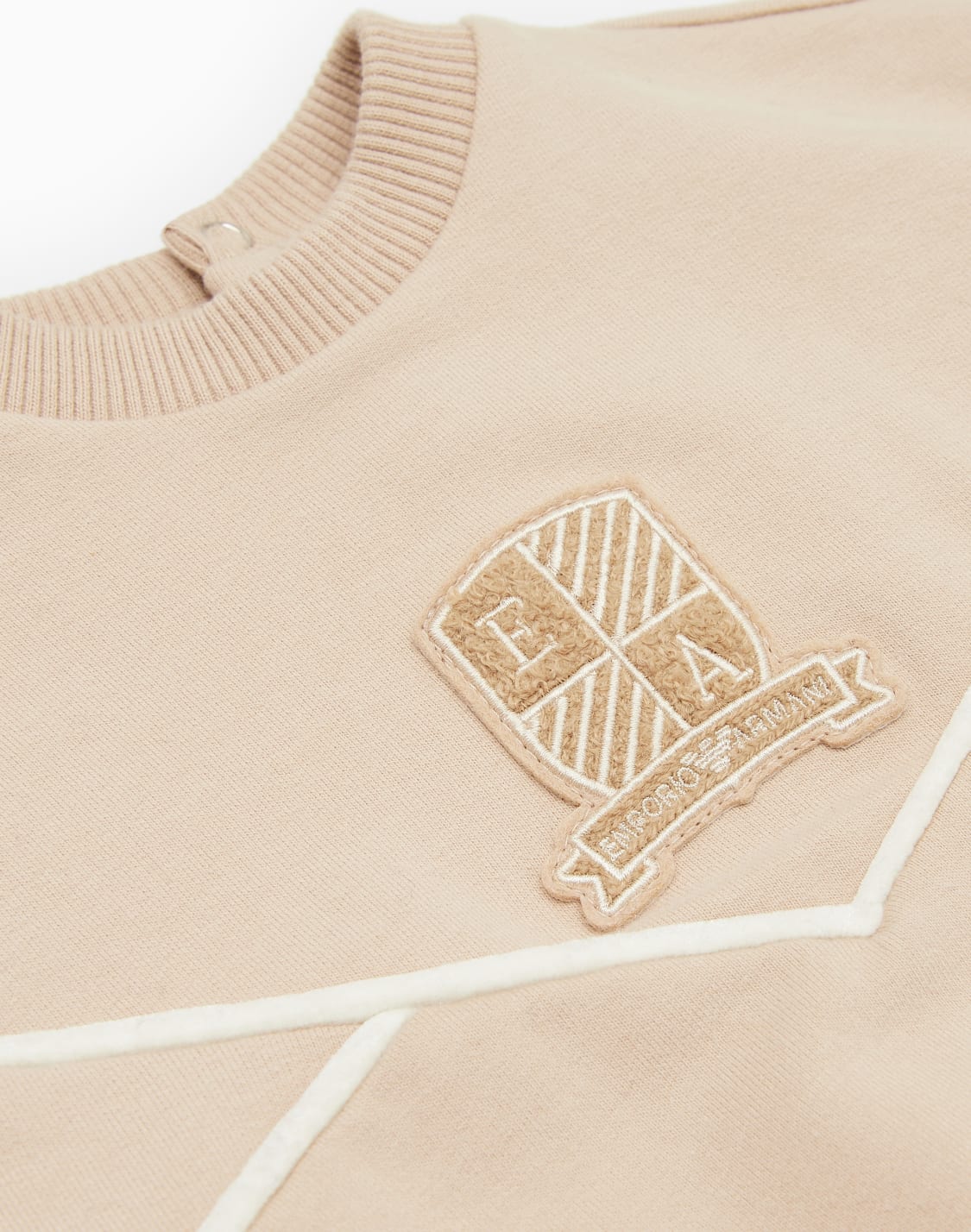 jersey-sweatshirt-with-logo-crest-patch-beige--emporio-armani