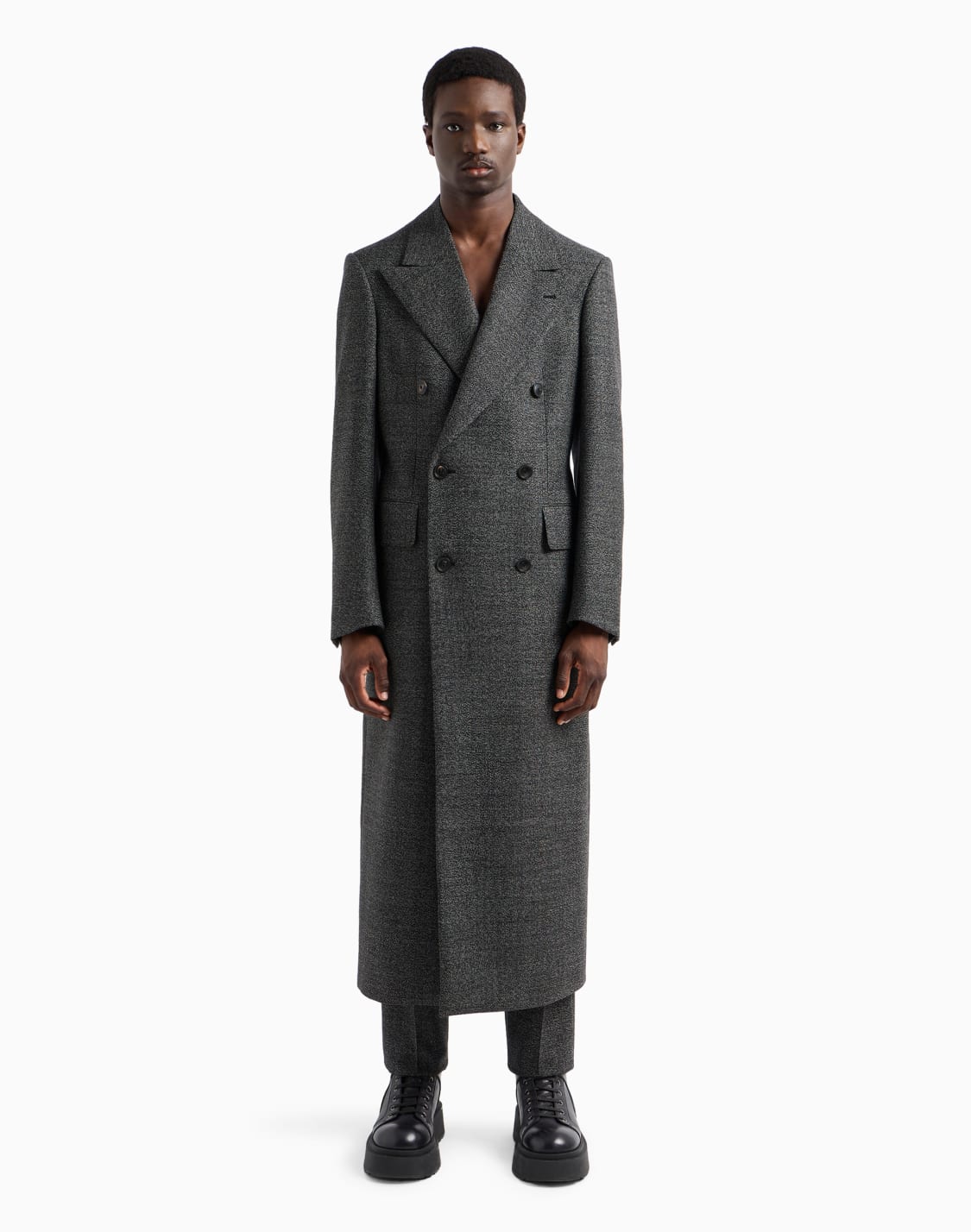 Armani mens coat discount