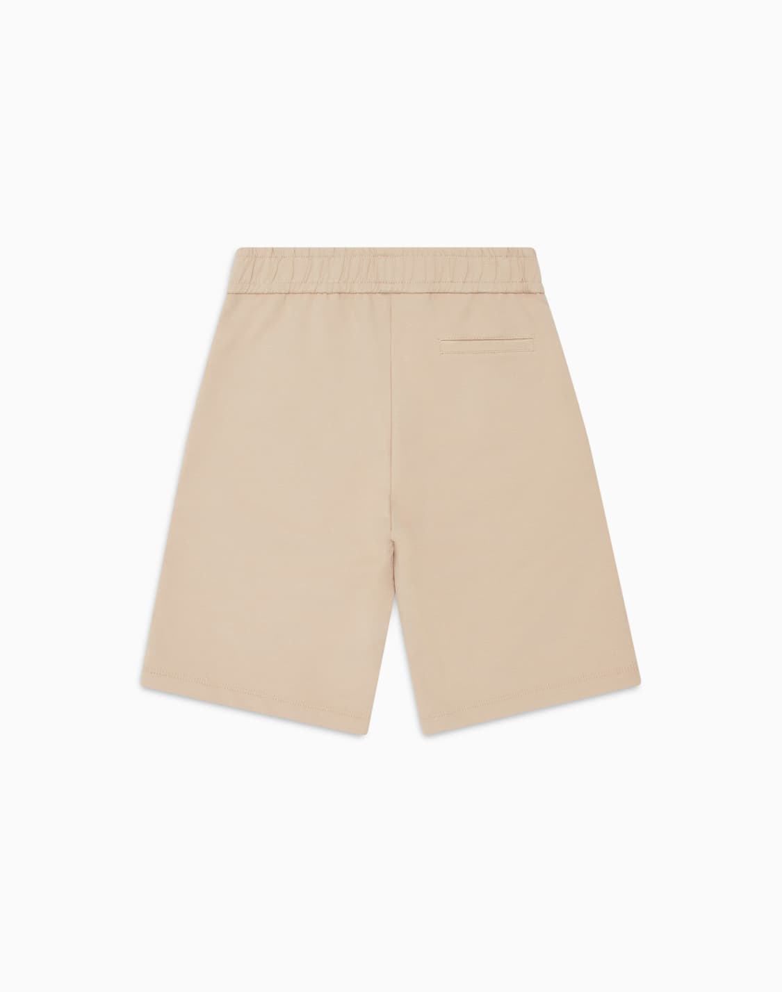 Emporio Armani Girls Pocket Shorts in Beige